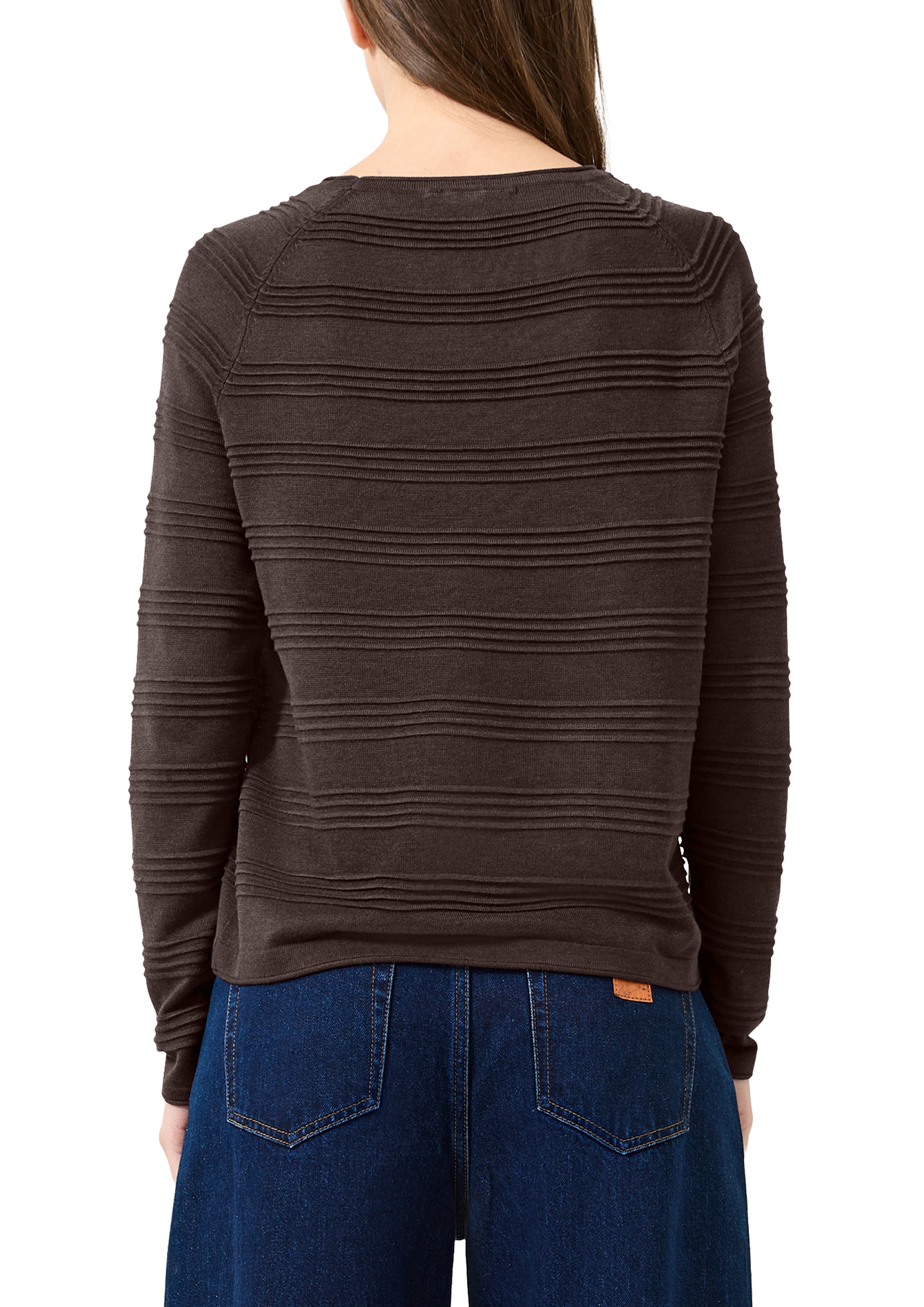 QS by S.Oliver Damen Pullover W Brown