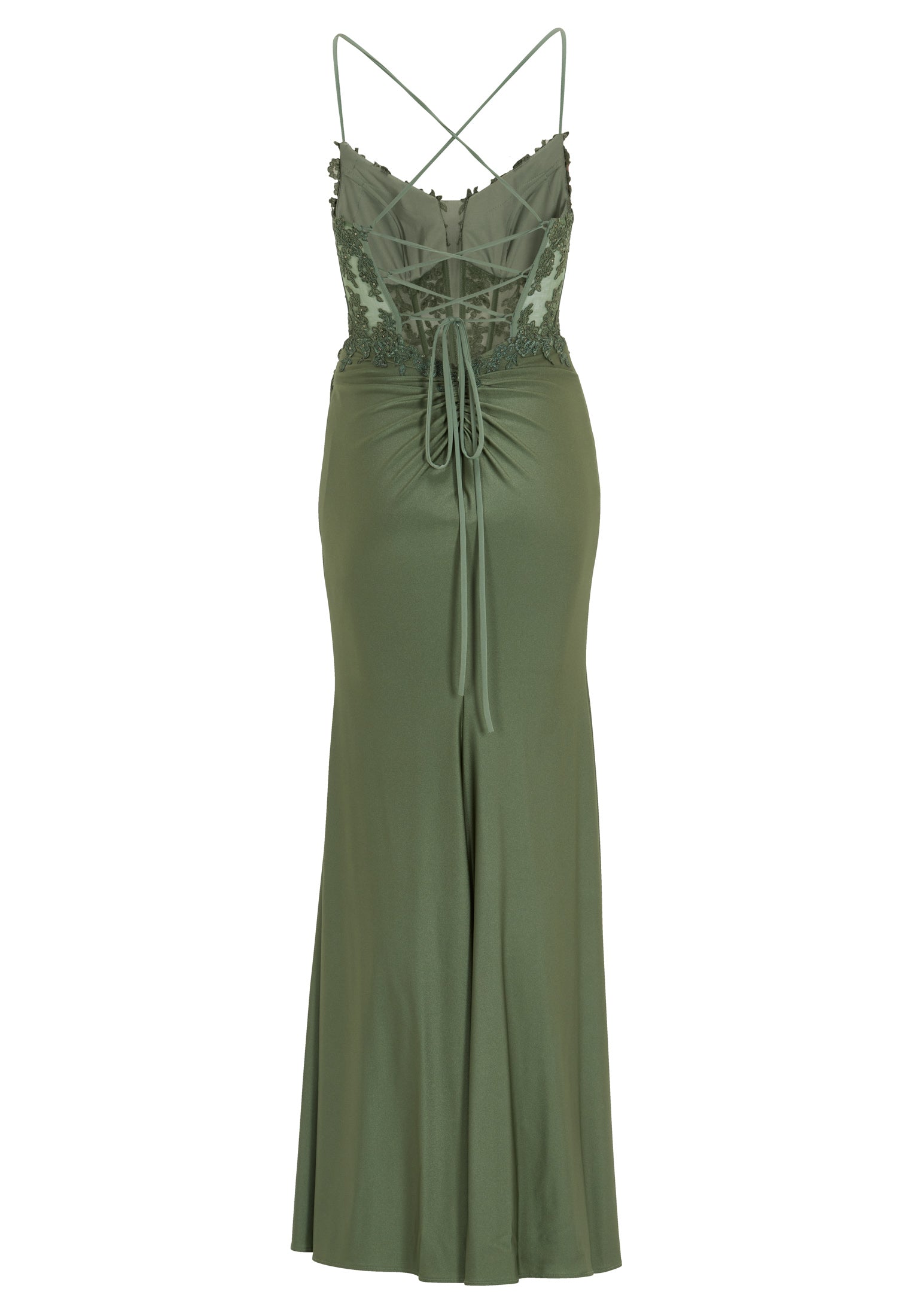 Swing Damen Kleider  Matcha Gree