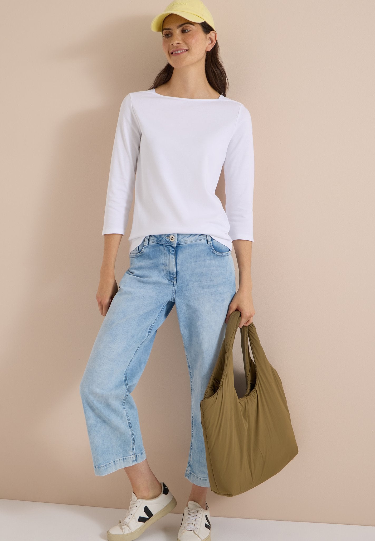 Cecil Damen T-Shirts  White