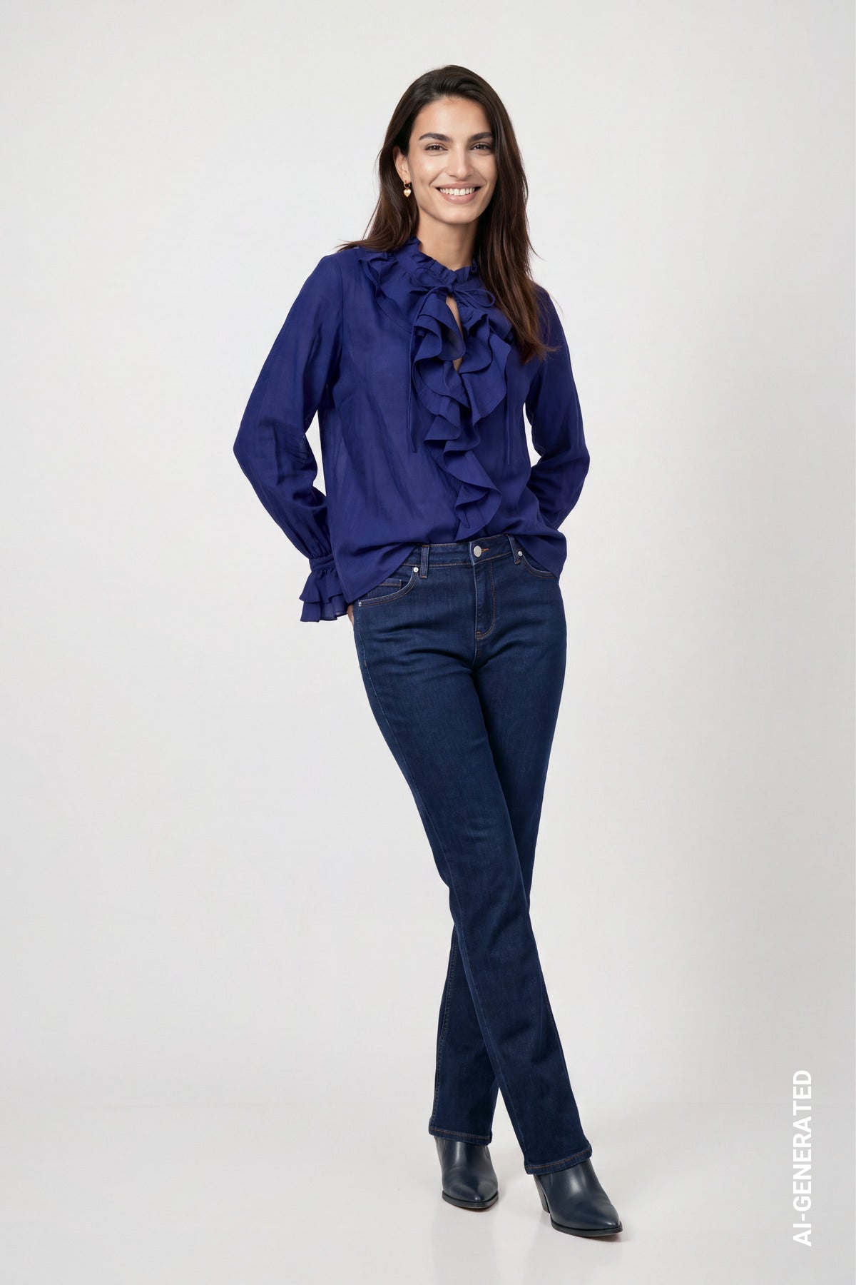 Monari Damen Blusen  Classic Nav