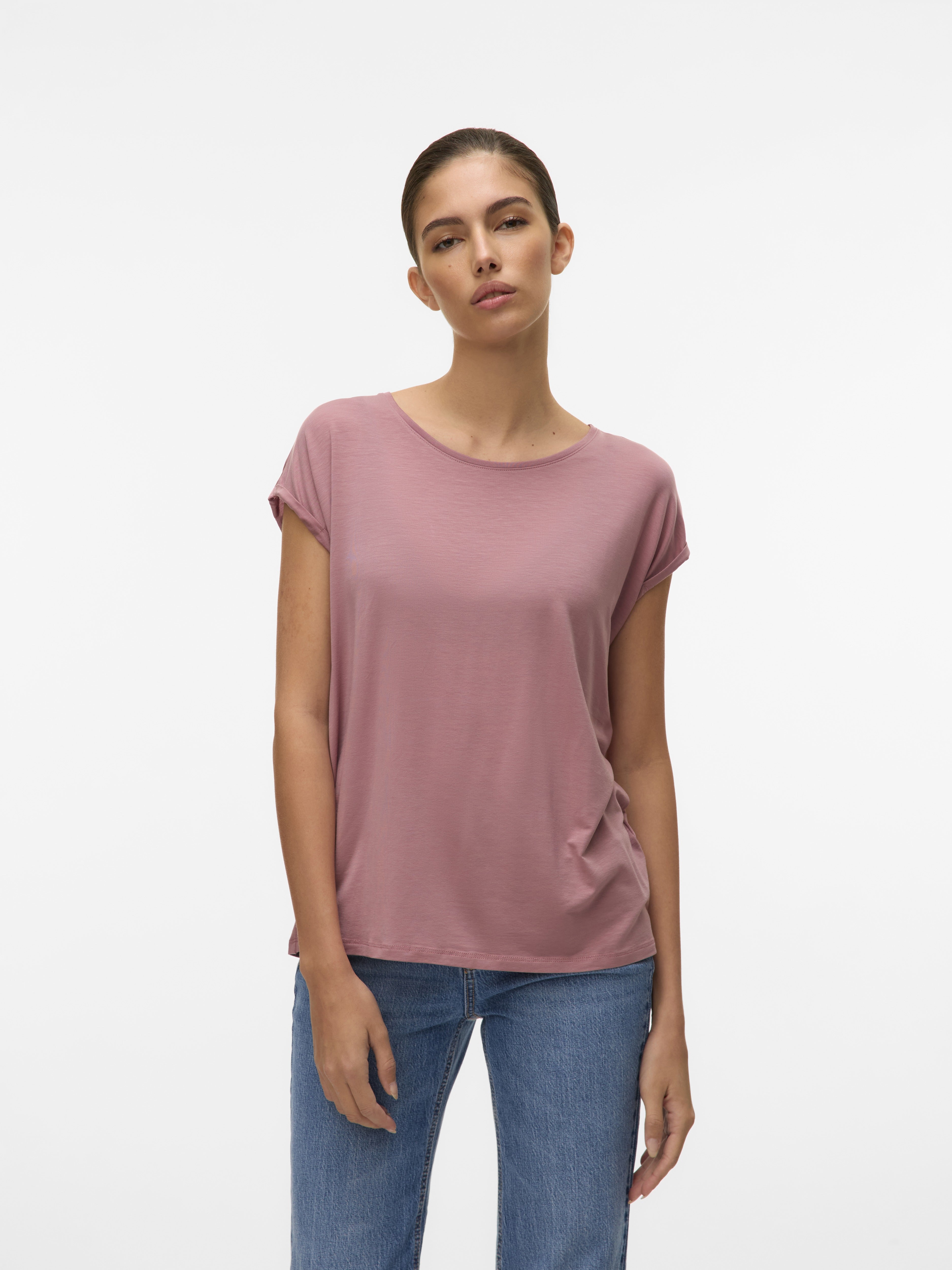 Vero Moda Damen T-Shirts Nostalgia Rose