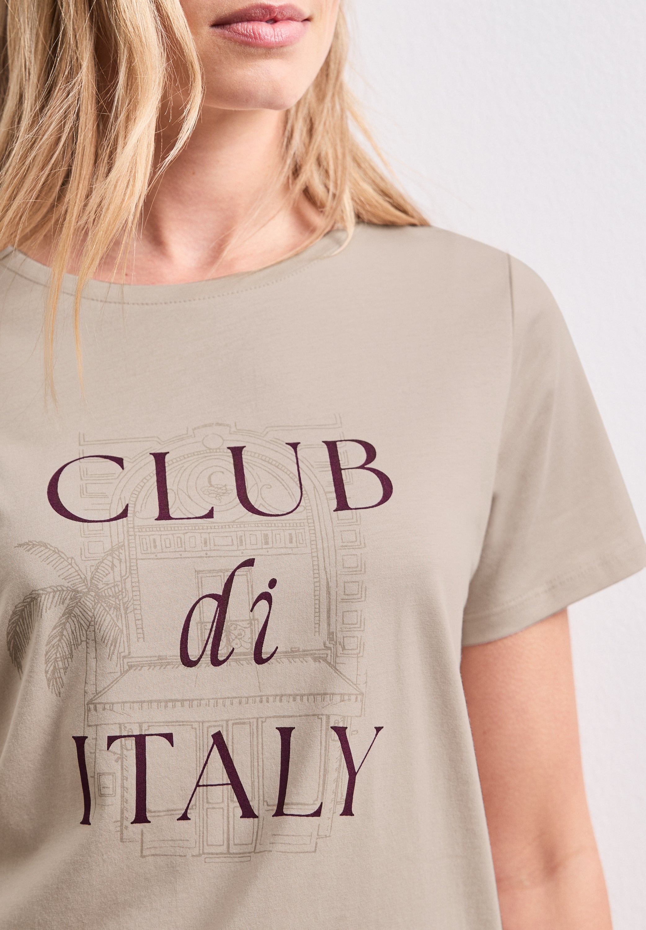 Street One Damen T-Shirts Clay Sand