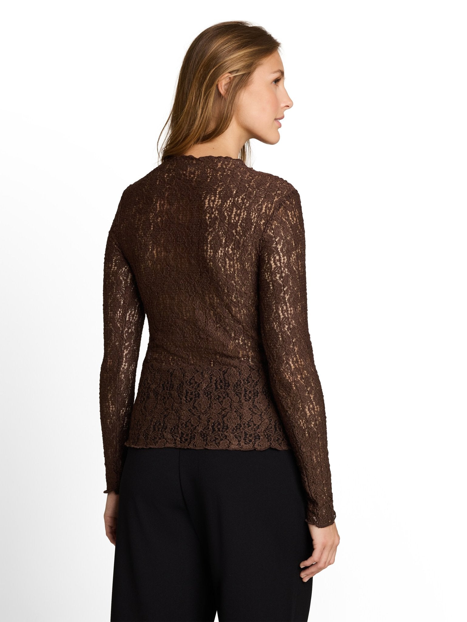 Tom Tailor denim Damen T-Shirts Cool Dark Brown