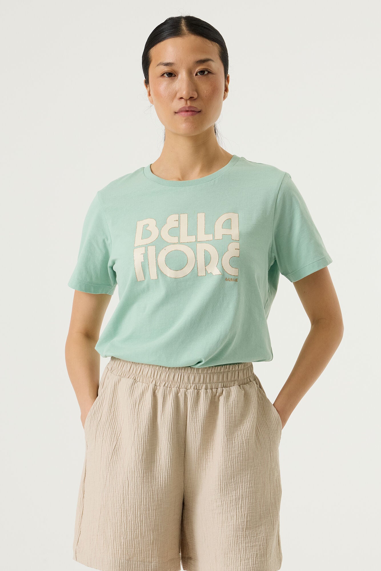 Garcia Damen T-Shirts Island Mint