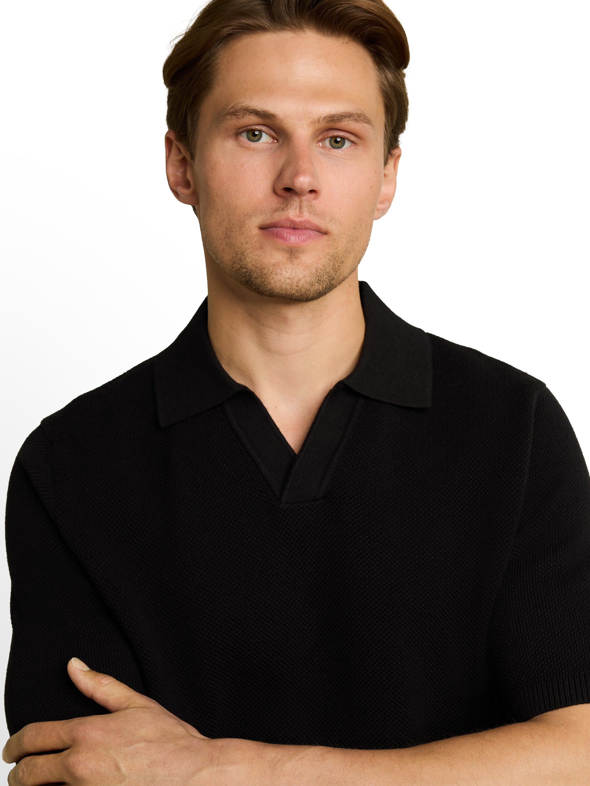 Tom Tailor denim Herren Pullover Black