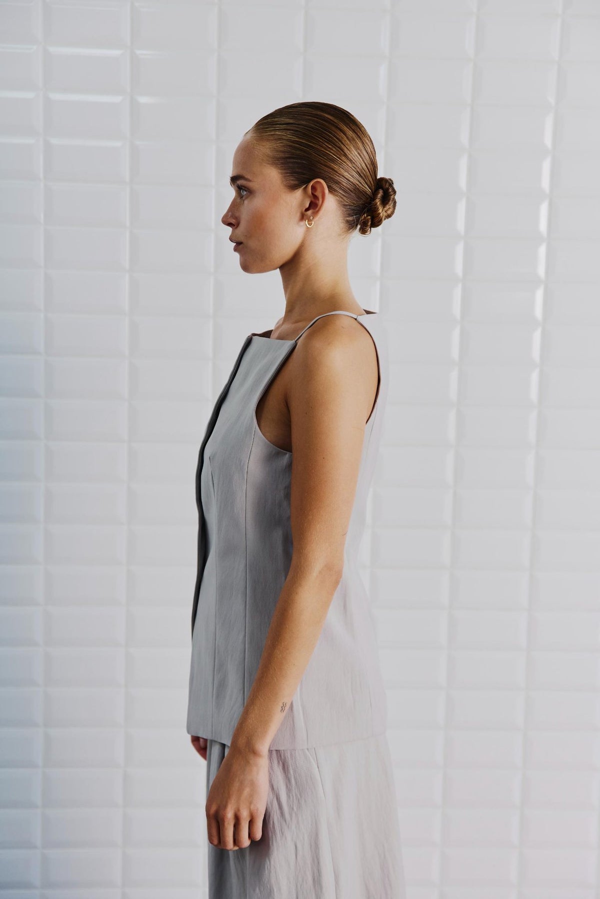 Withblack Damen Tops Summer Gre