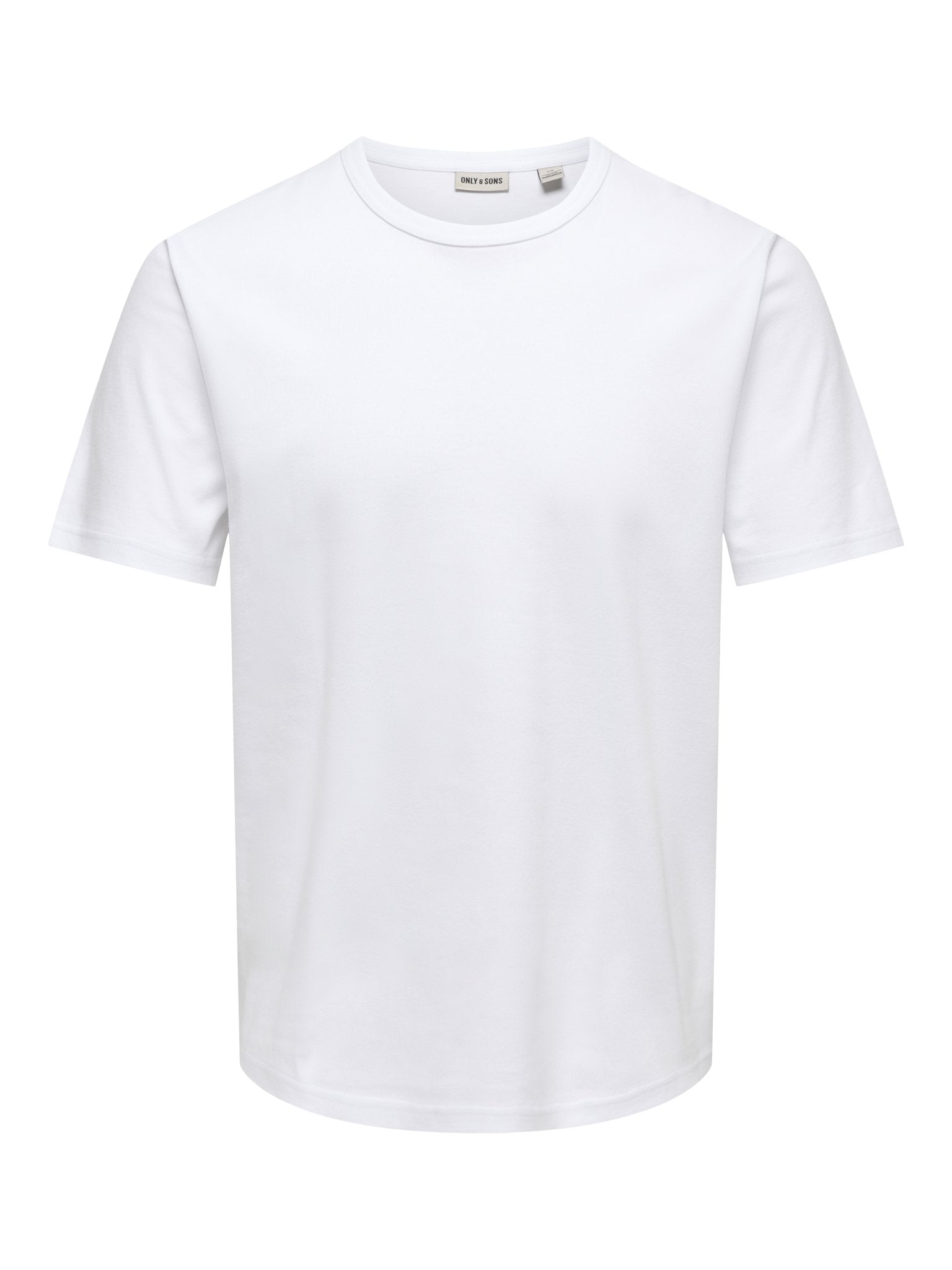 Only & Sons Herren T-Shirts kurz Bright White