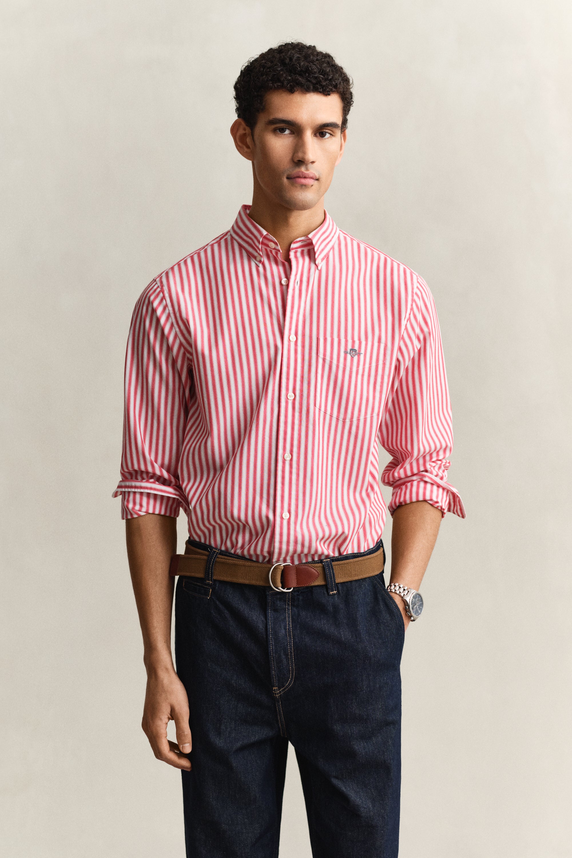 Gant Herren Hemden  Rose Red