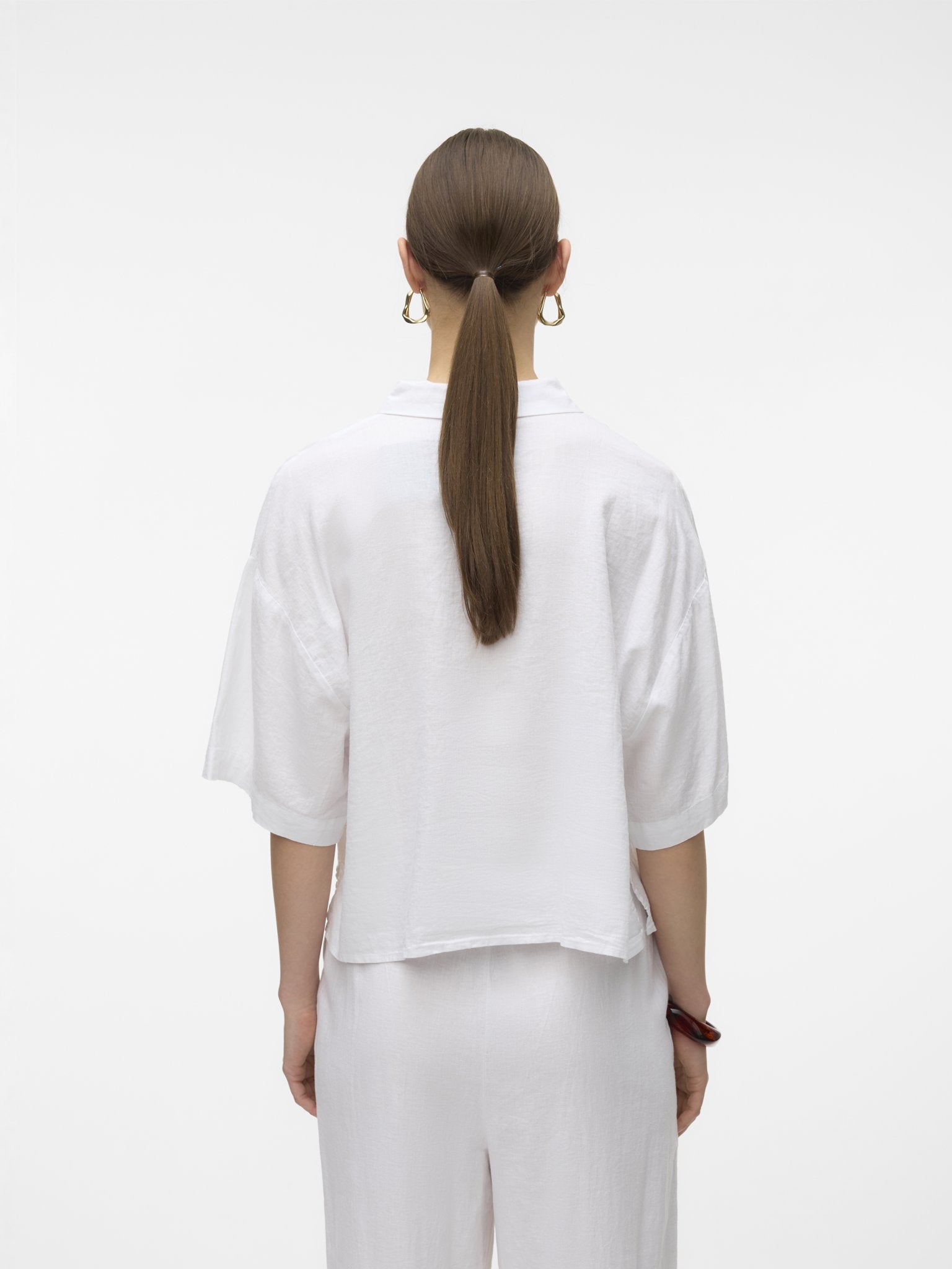 Vero Moda Damen Blusen Snow White