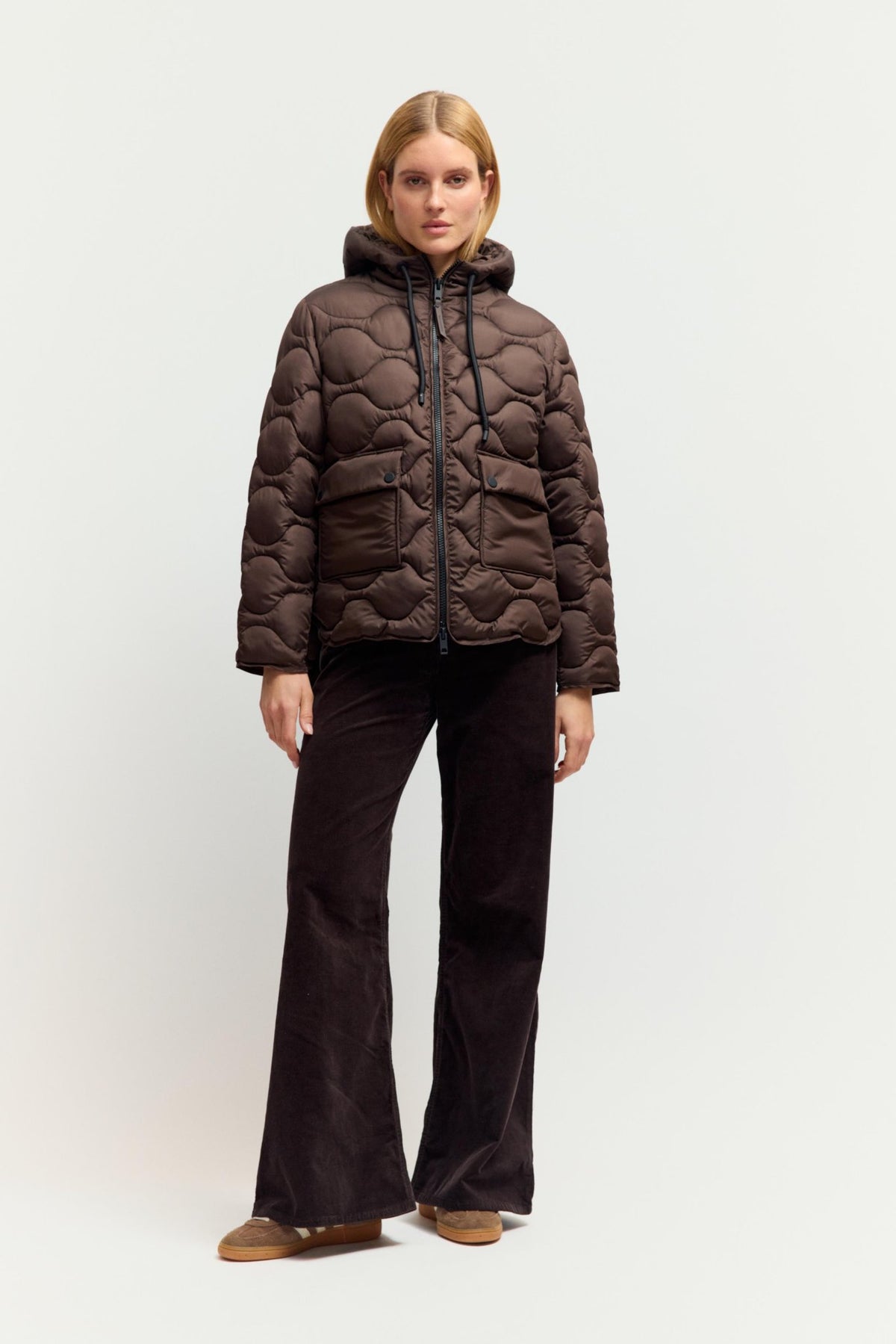 Fashion People Damen Jacken Wood