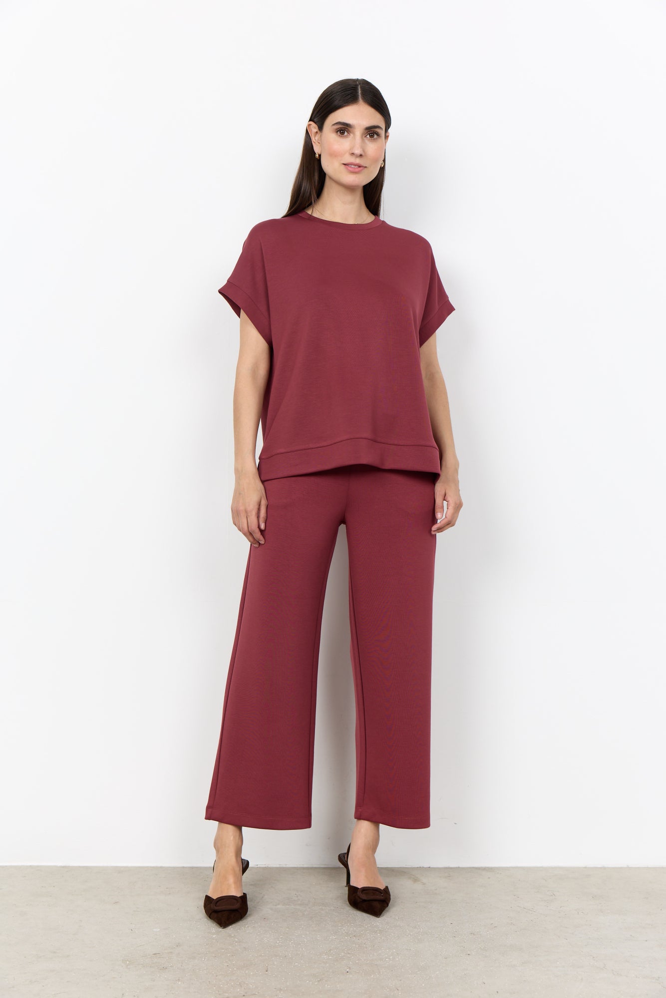 Soya Concept Damen Blusen Oxblood Red