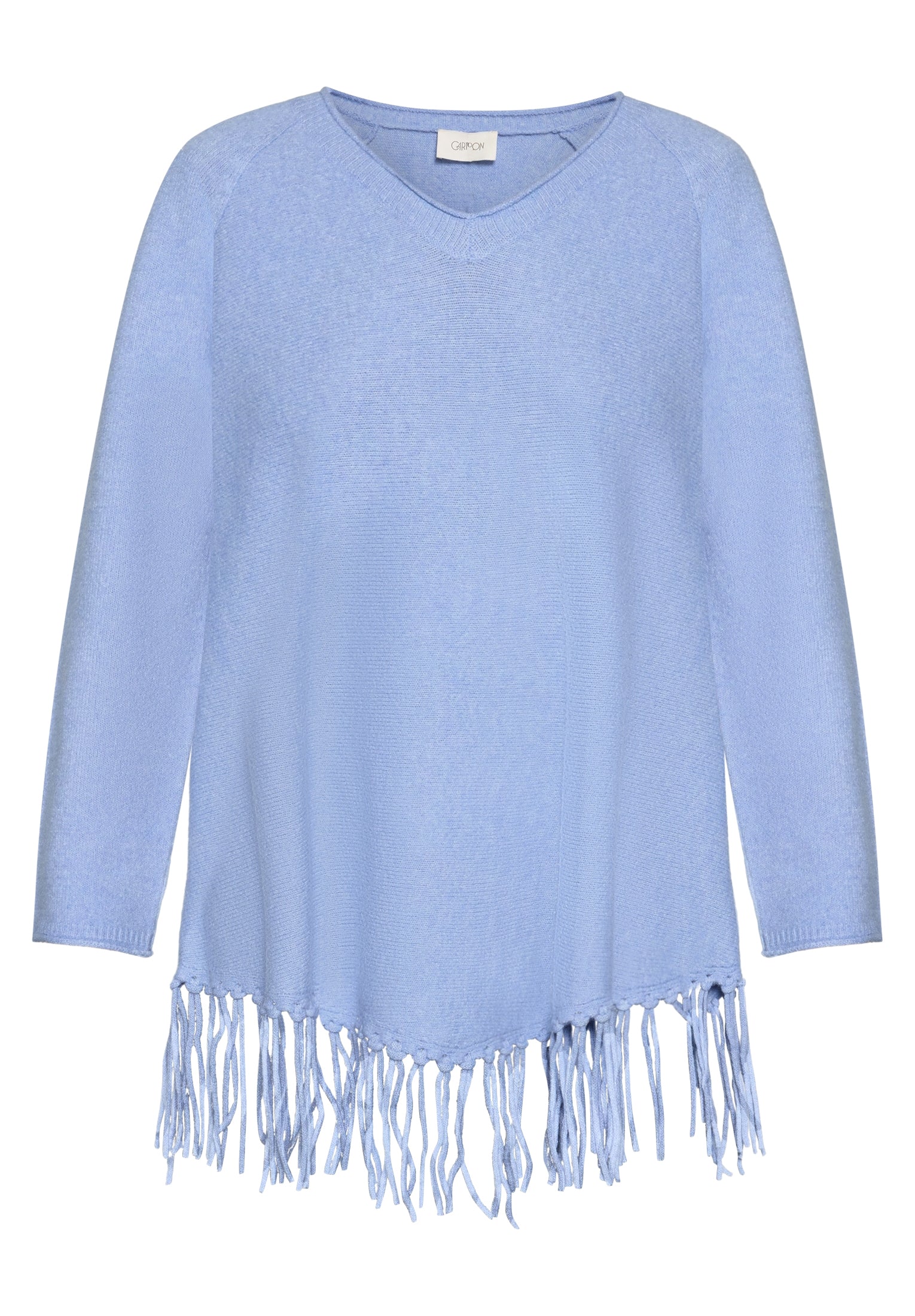Cartoon Damen Pullover Light Blue Mela