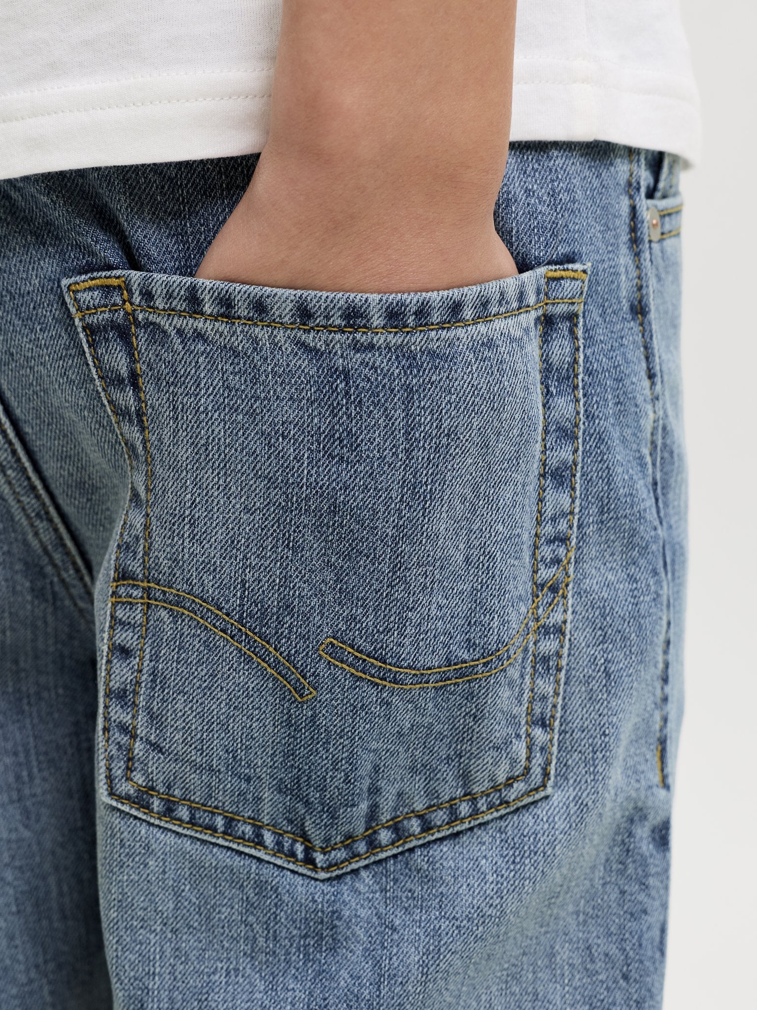 Jack & Jones Jungen Hosen & Shorts Blue Denim