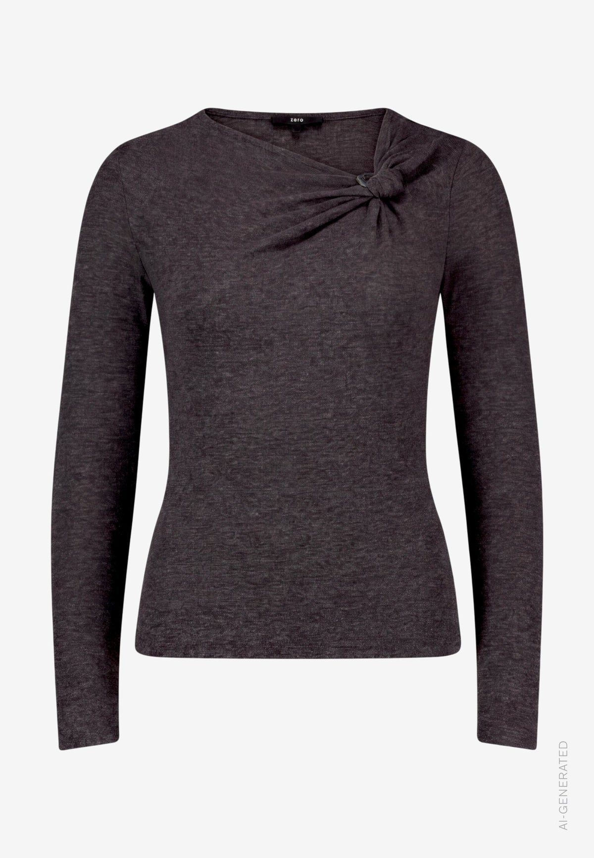 Zero Damen T-Shirts Anthracite Mela