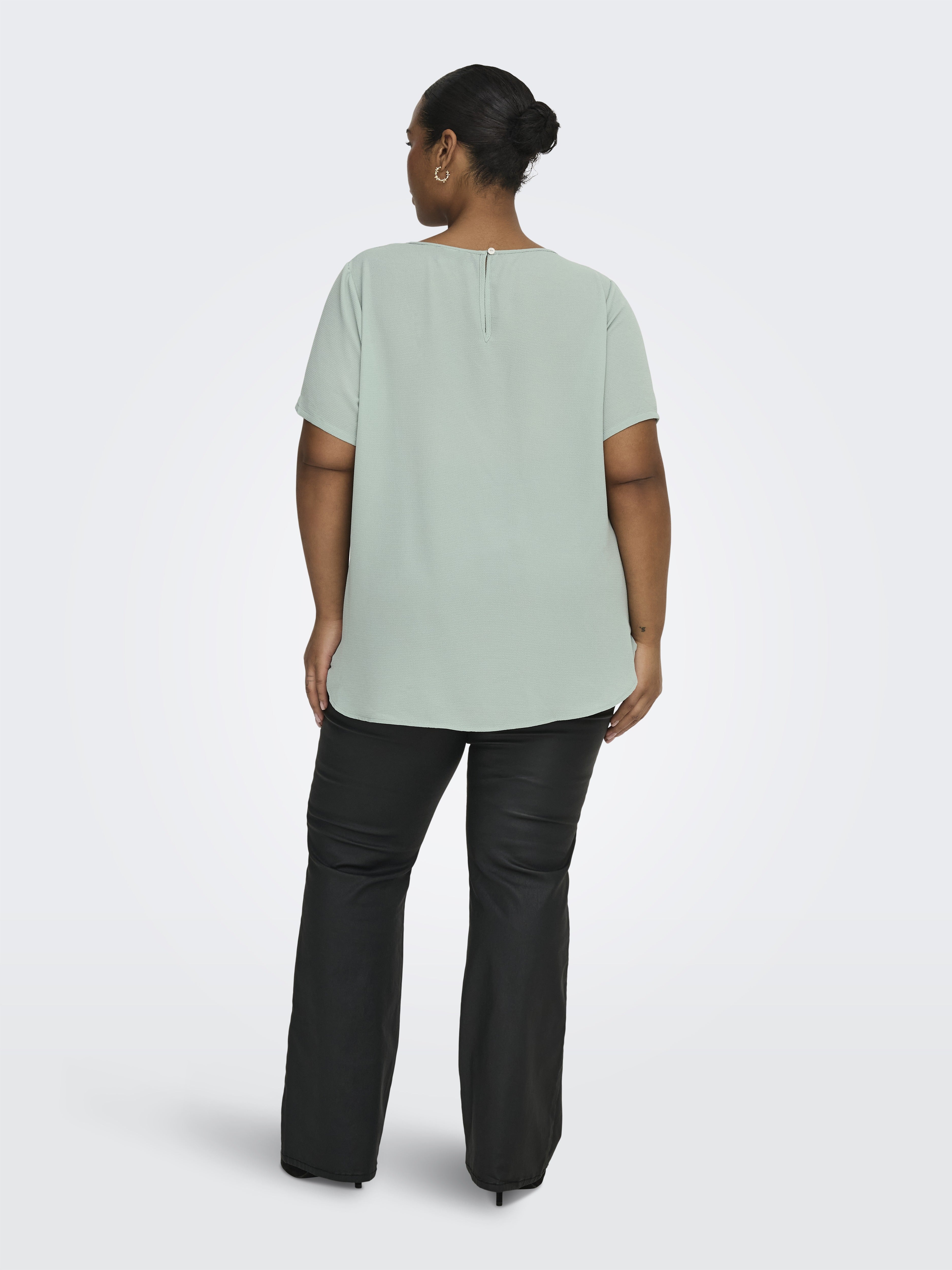 Only Caramkoma Damen T-Shirts Jadeite
