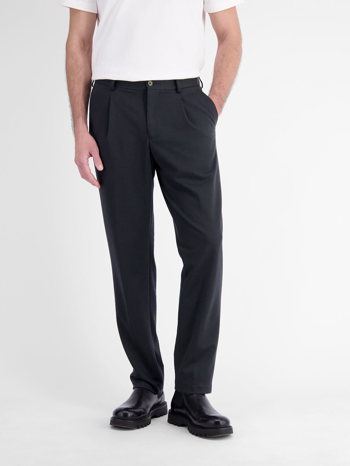 Lerros Herren Hosen Classic Navy