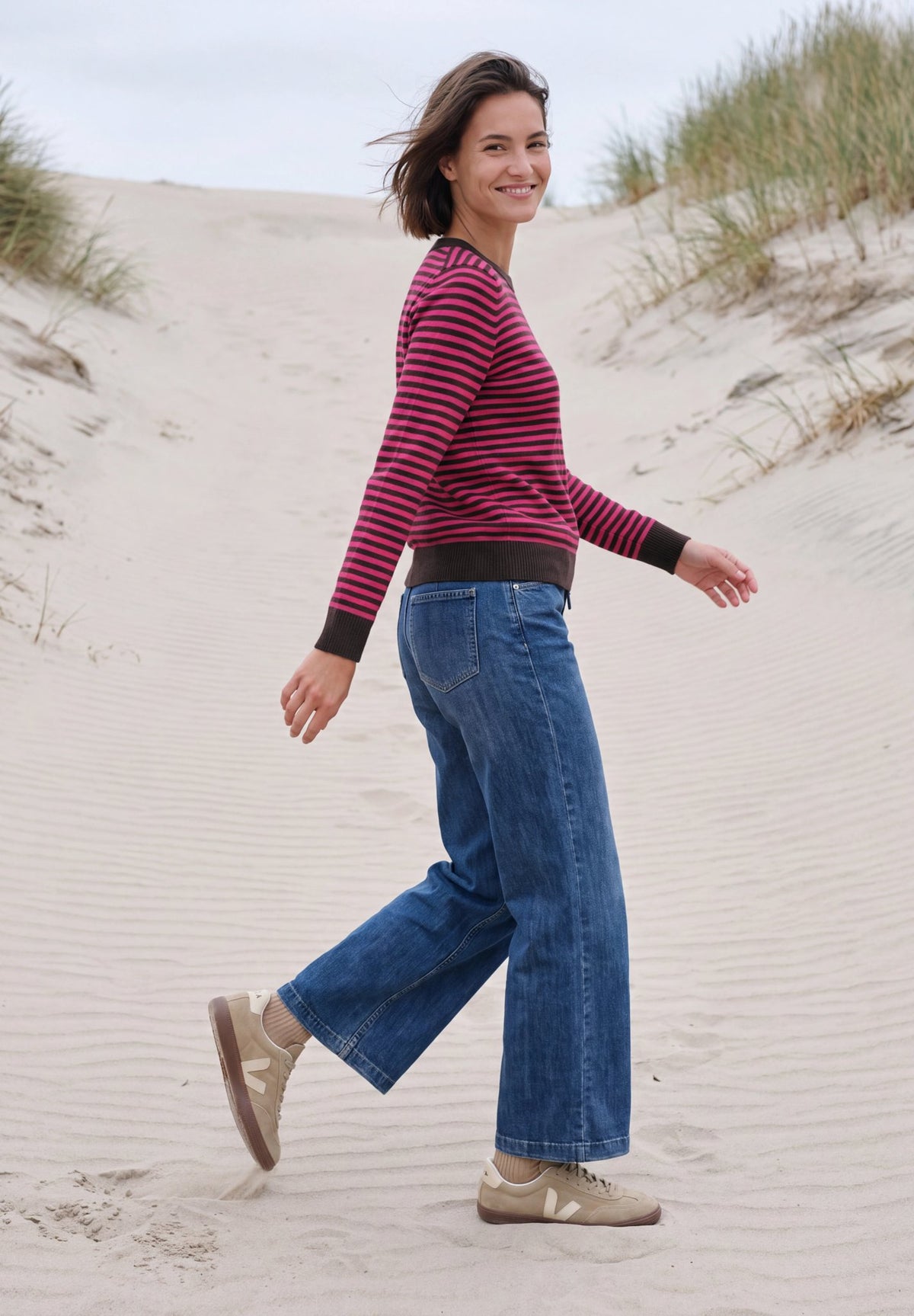Cecil Damen Pullover  Pink Flas