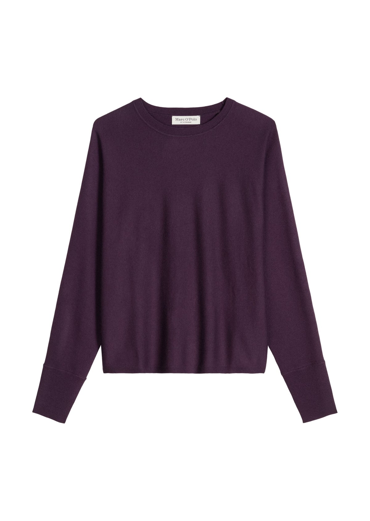 Marc O'Polo Damen Pullover Pure Plum
