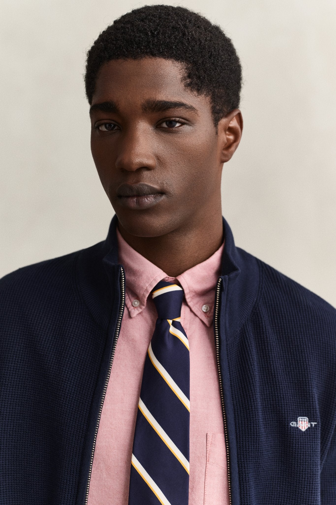 Gant Herren Strickjacken Evening Blu