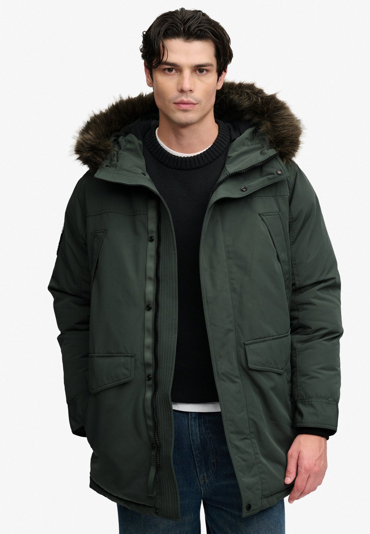 Superdry Herren Jacken Xt Duffel Bag
