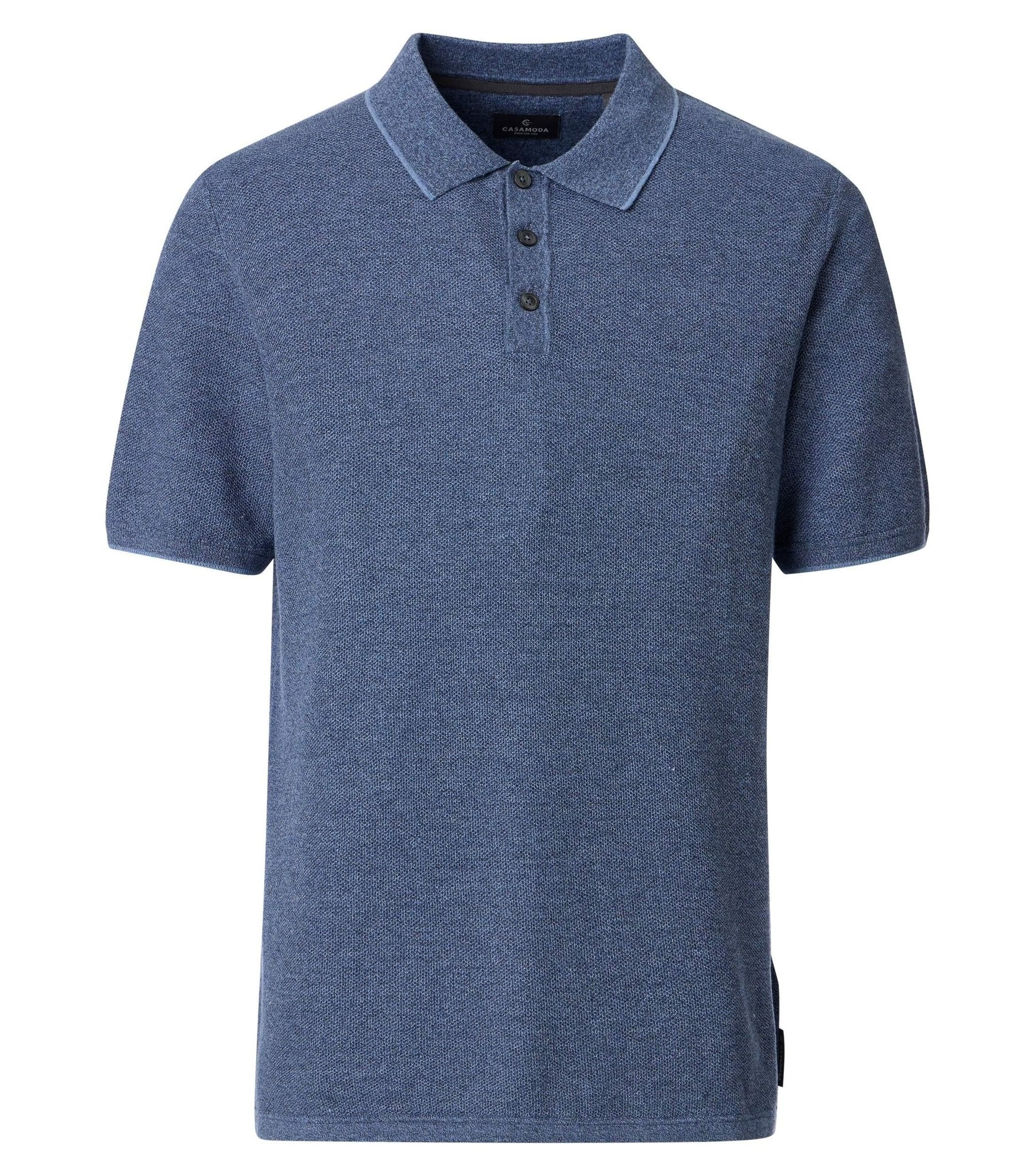 Casa Moda Herren Polo-Shirts  Blau