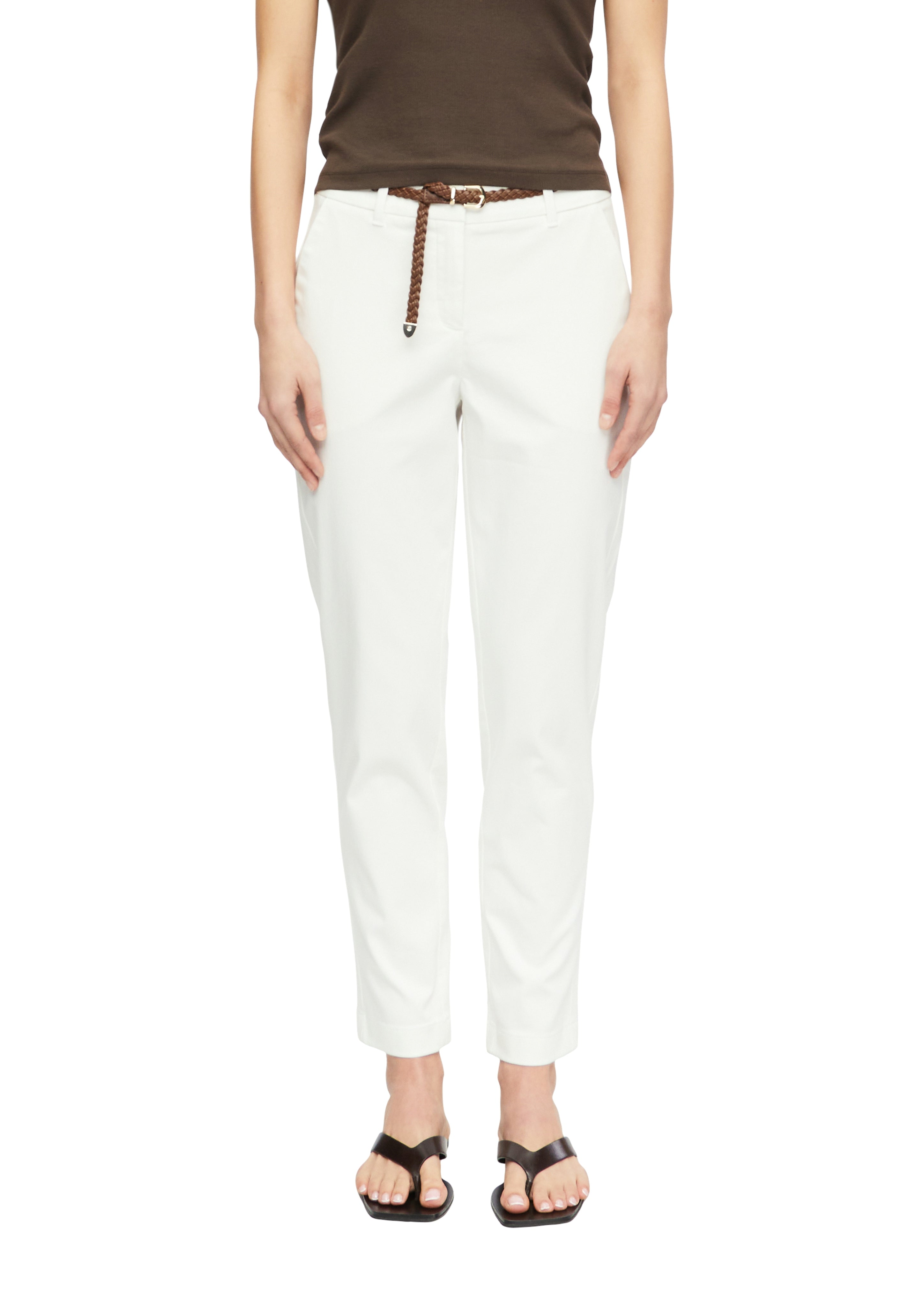 Comma Damen Hosen White