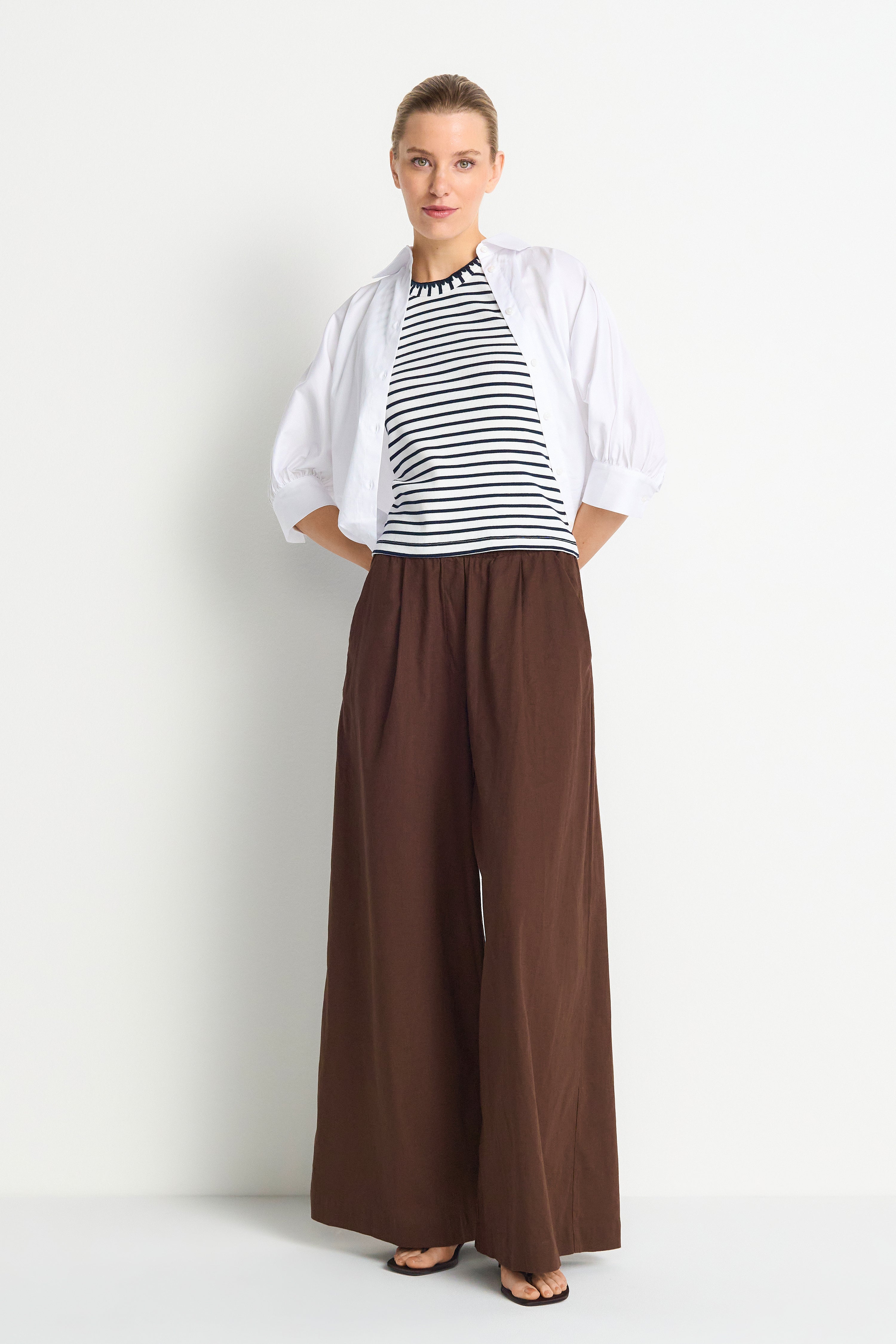 Rich & Royal Damen Hosen Coconut Bark
