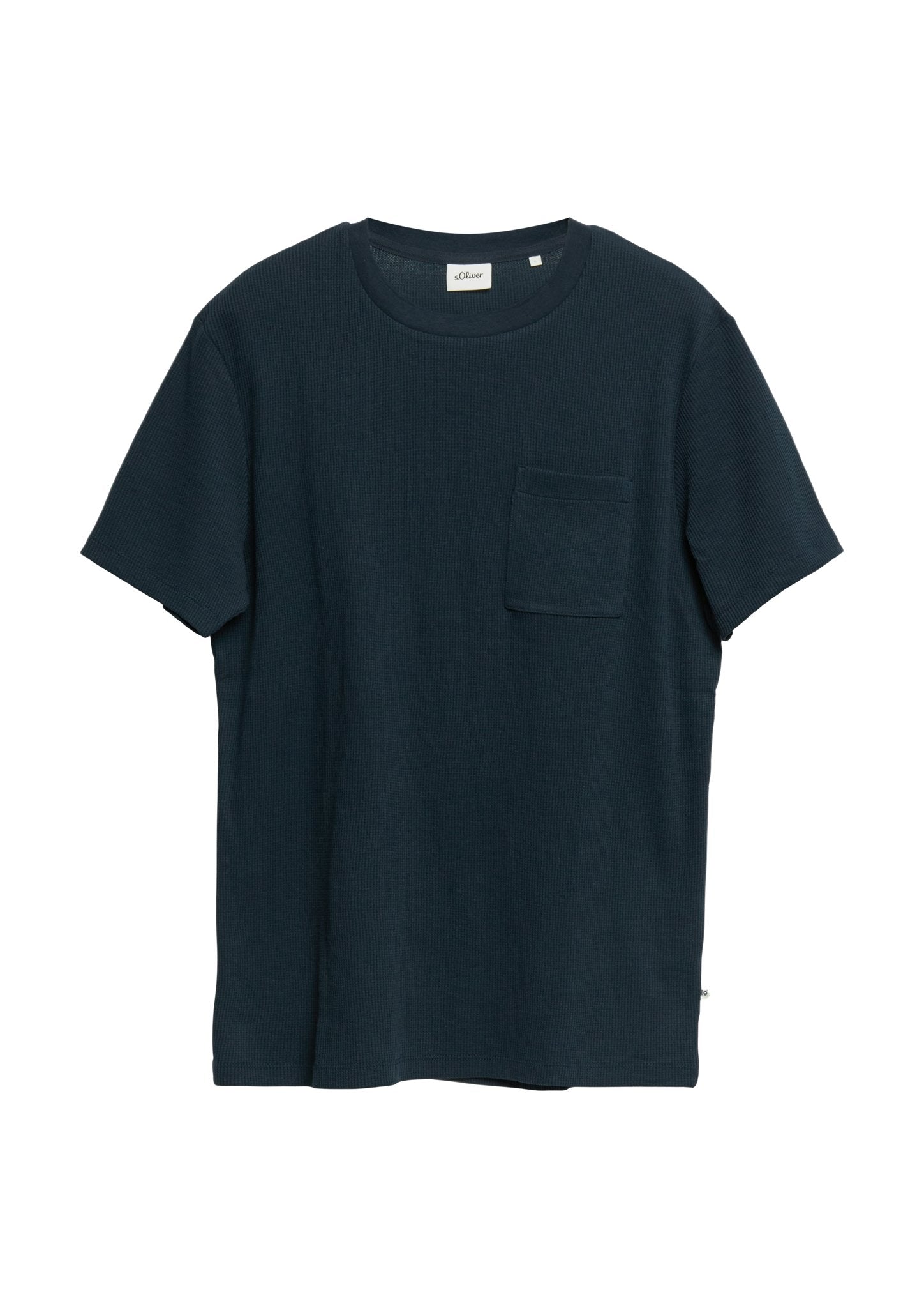 S. Oliver red Herren T-Shirts kurz Blue