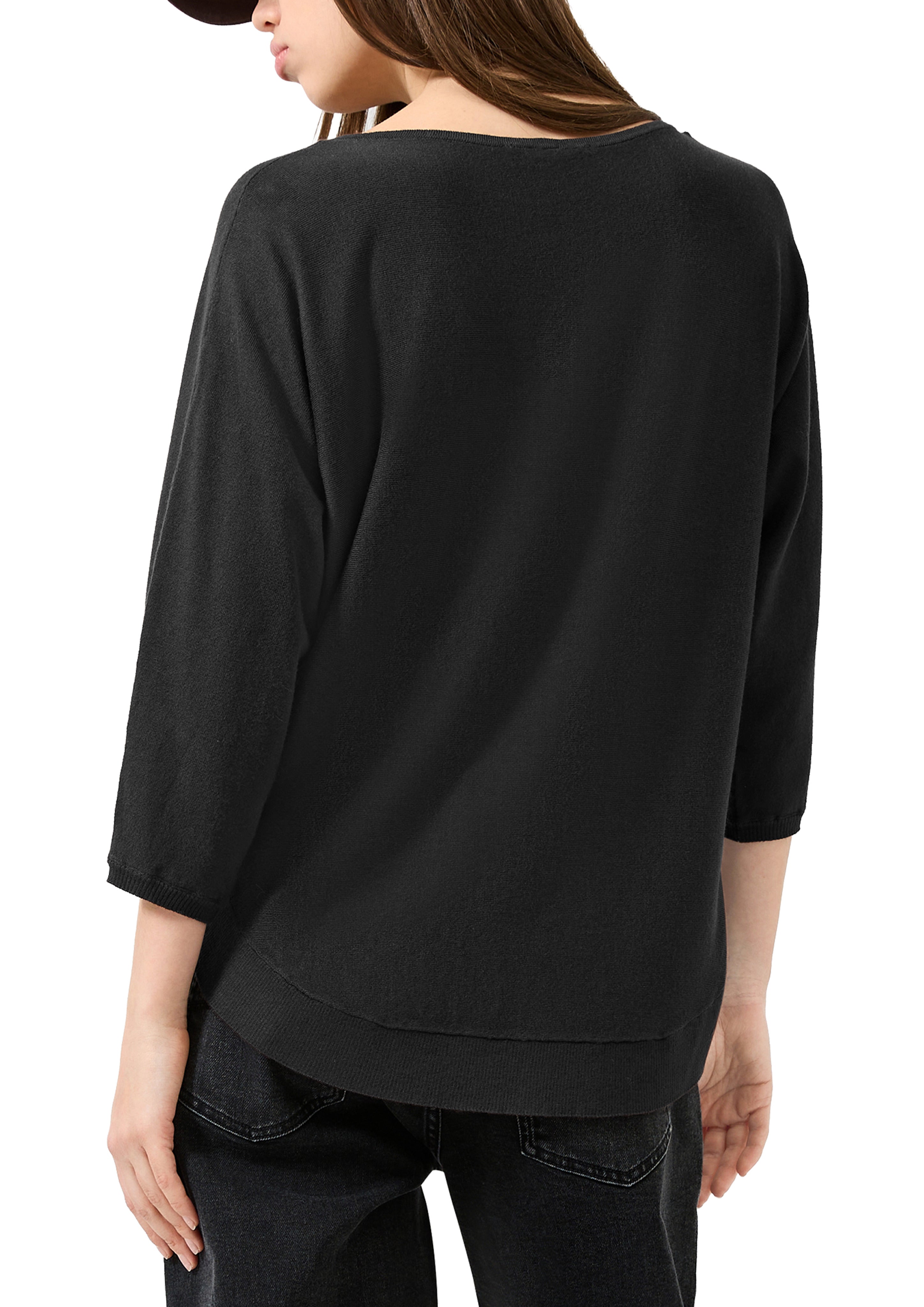 QS by S.Oliver Damen Pullover  Grey/Black
