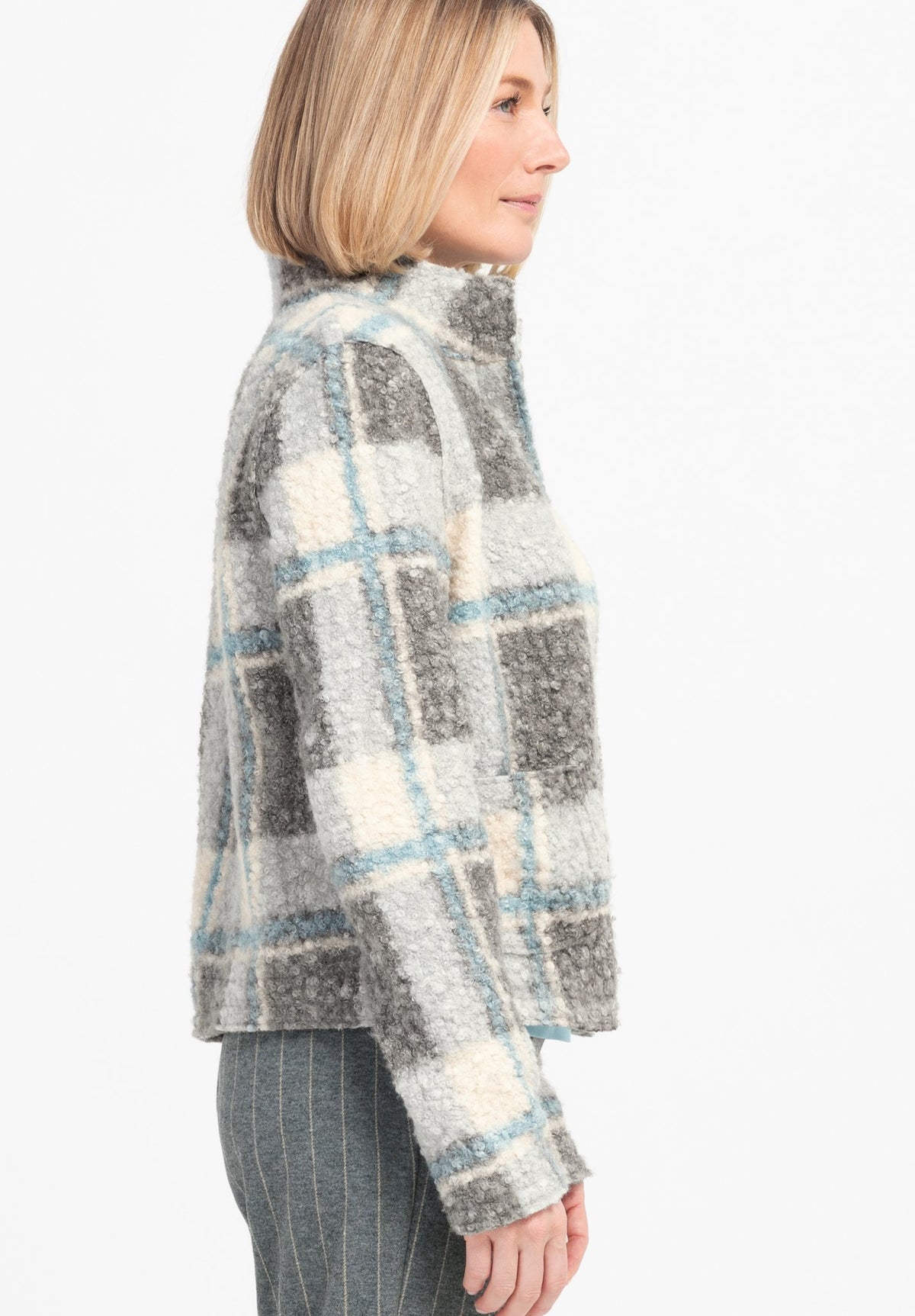Bianca Damen Blazer Grey Mix