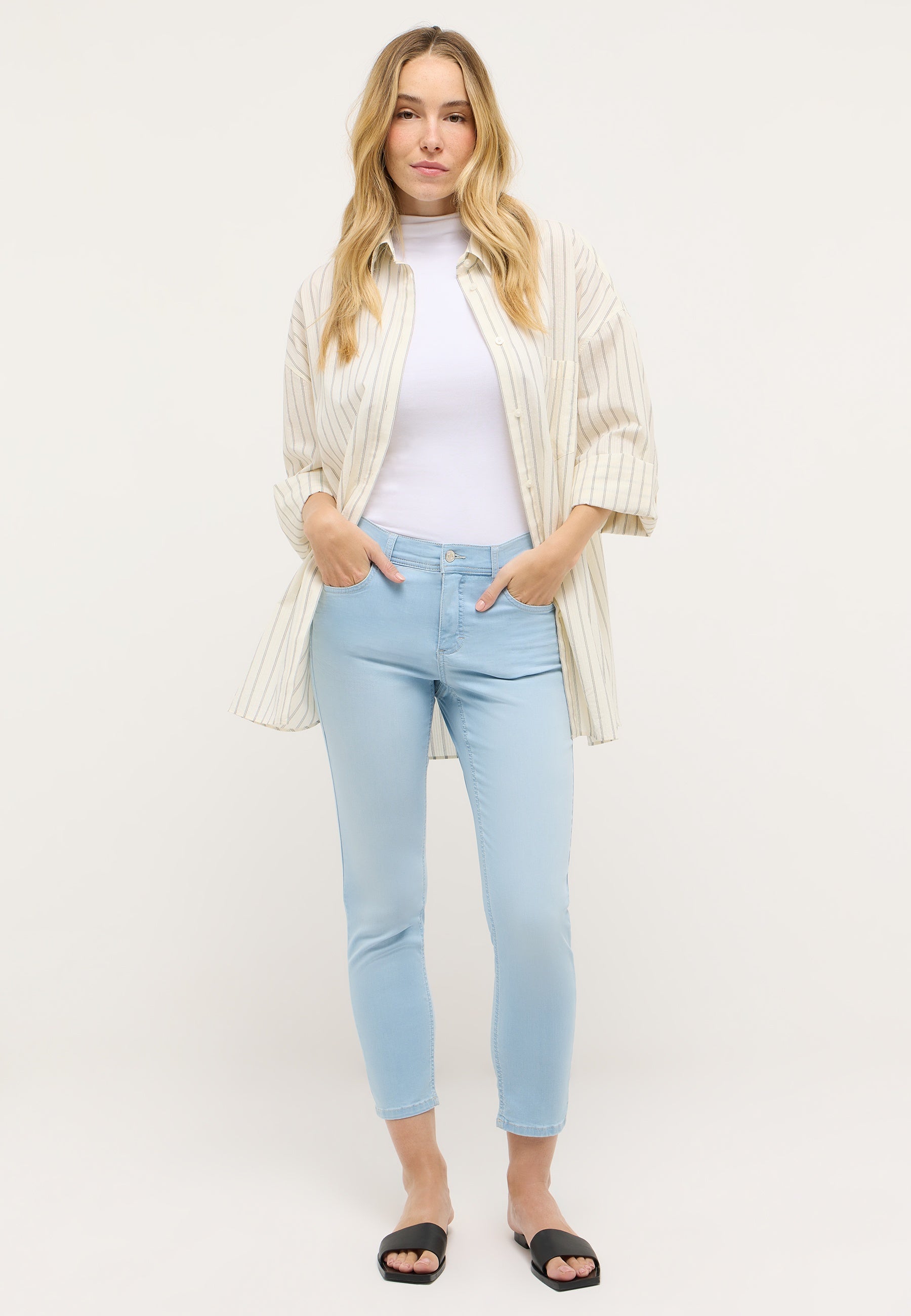 Angels Damen Jeans Bleached B