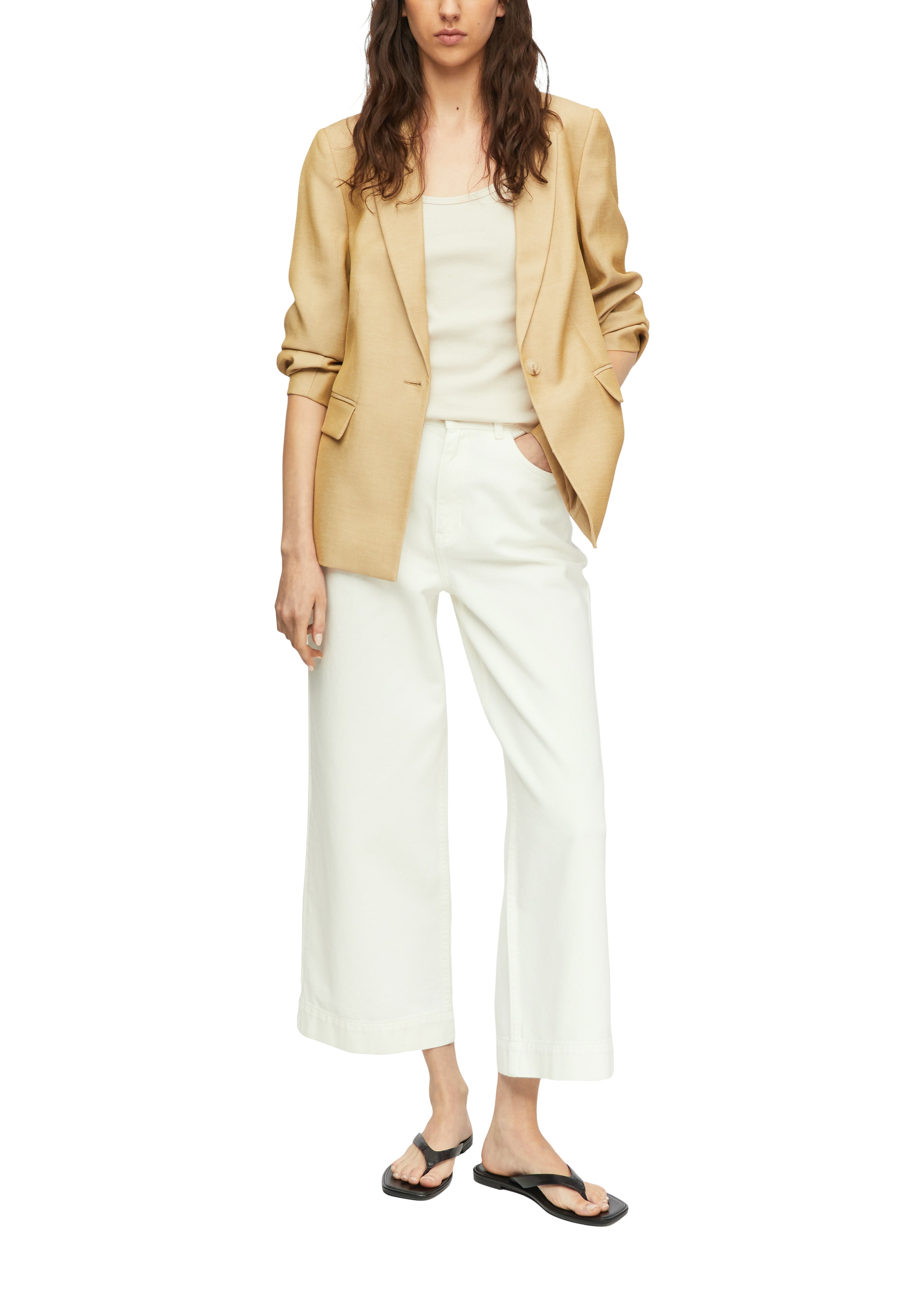 Comma Damen Blazer Brown