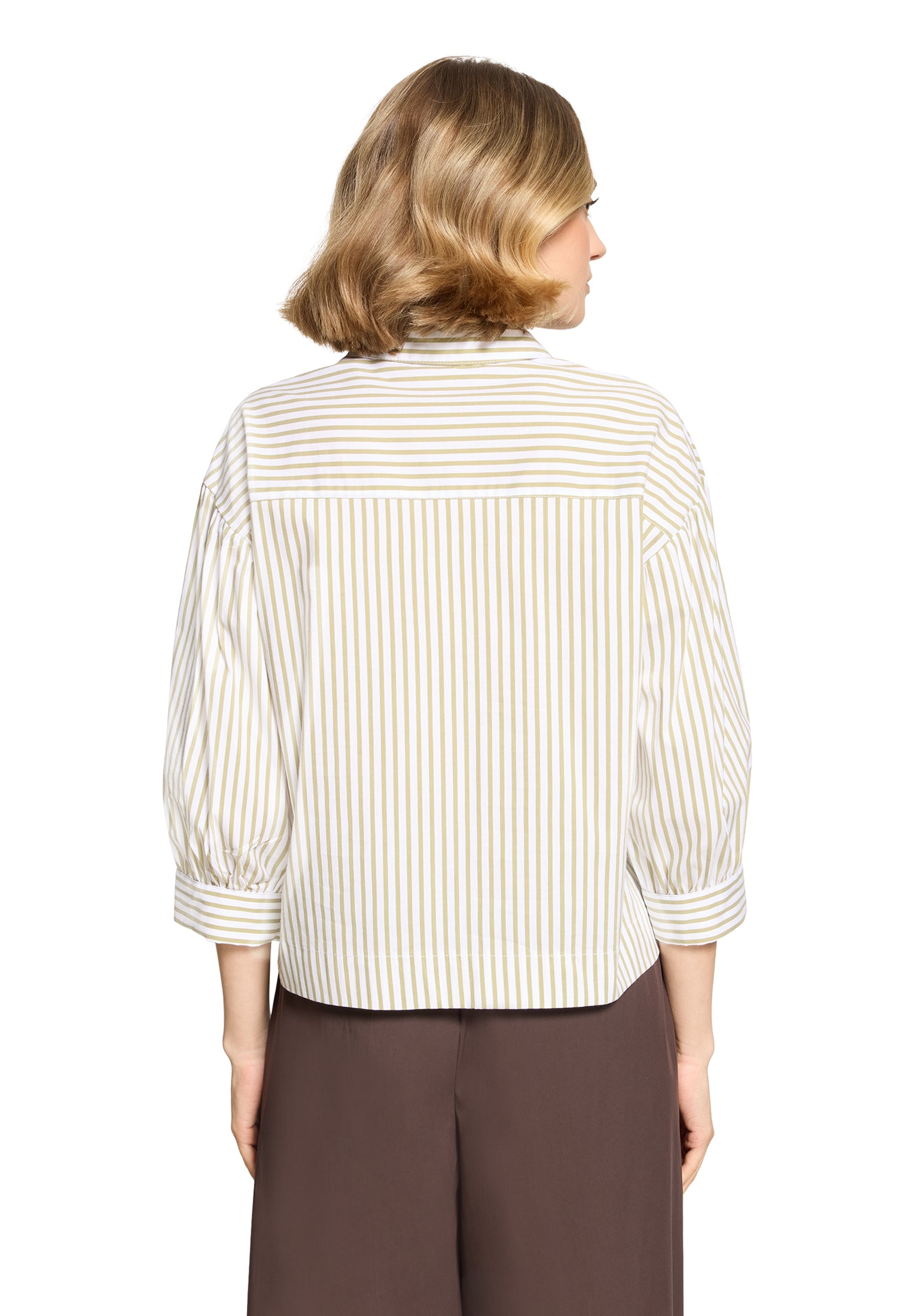 Cartoon Damen Blusen Cream/Khaki
