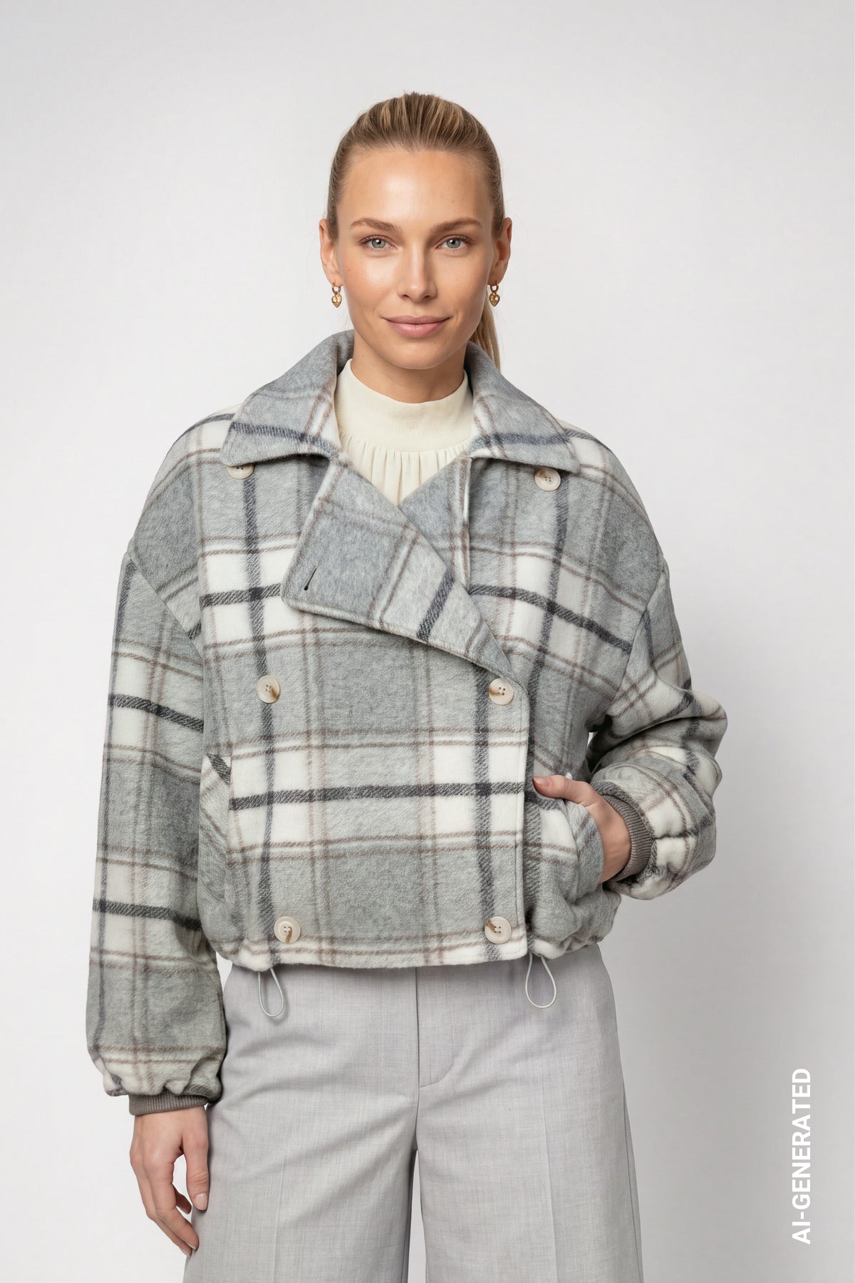 Monari Damen Jacken Light Grey