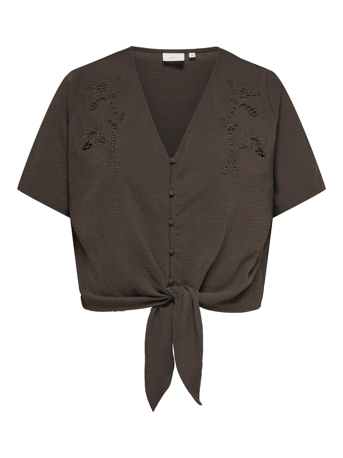 Only Carmakoma Damen T-Shirts Chocolate Marti