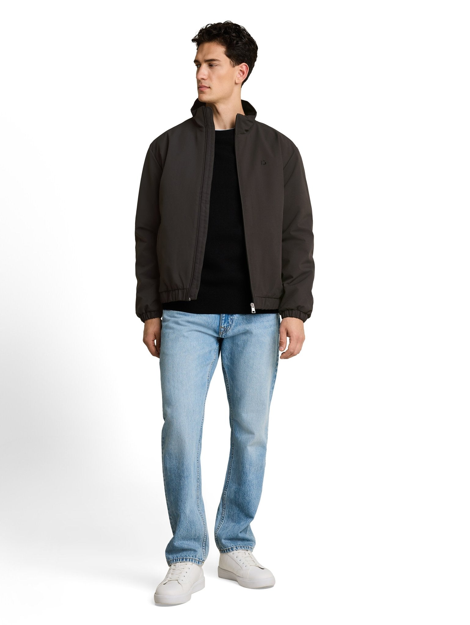 Tom Tailor denim Herren Jacken Coal Mine Grey
