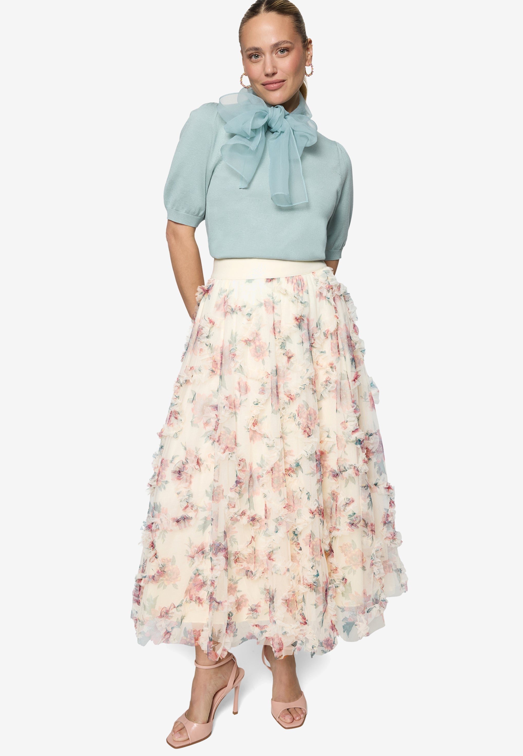 Zero Damen Rock Cream/Pink