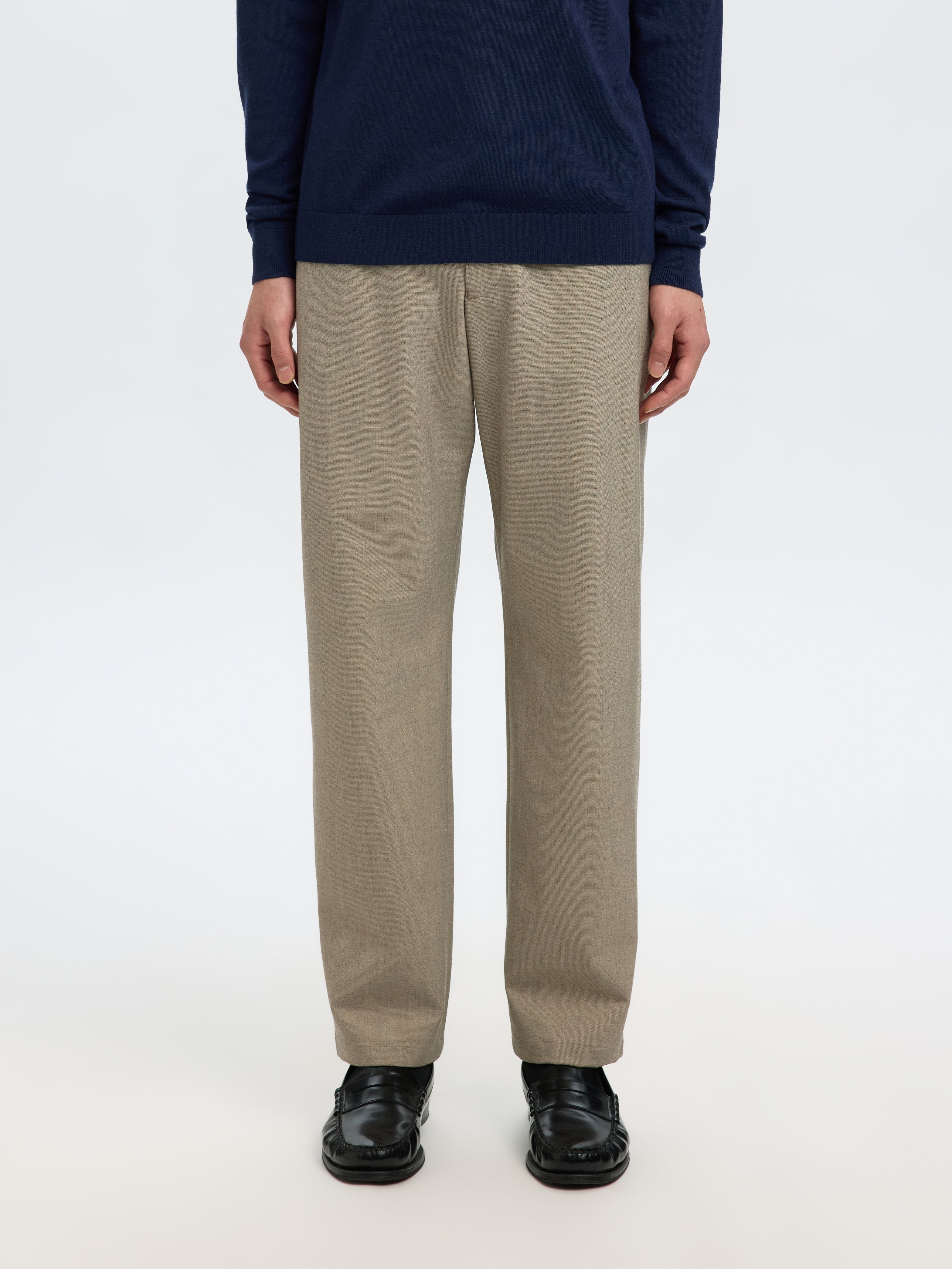 Selected homme Herren Hosen Sand