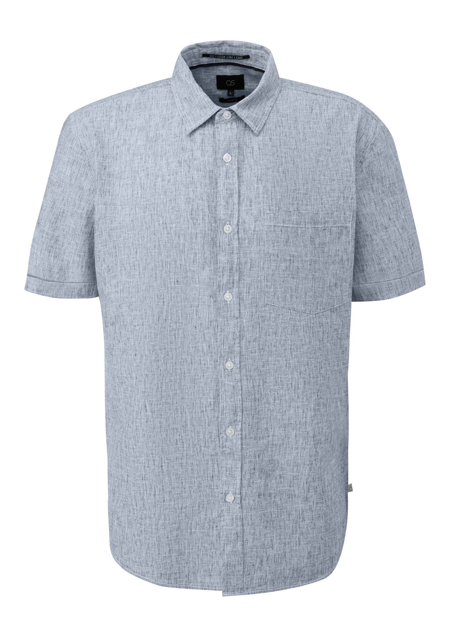 QS by S.Oliver Herren Hemden lang Blue