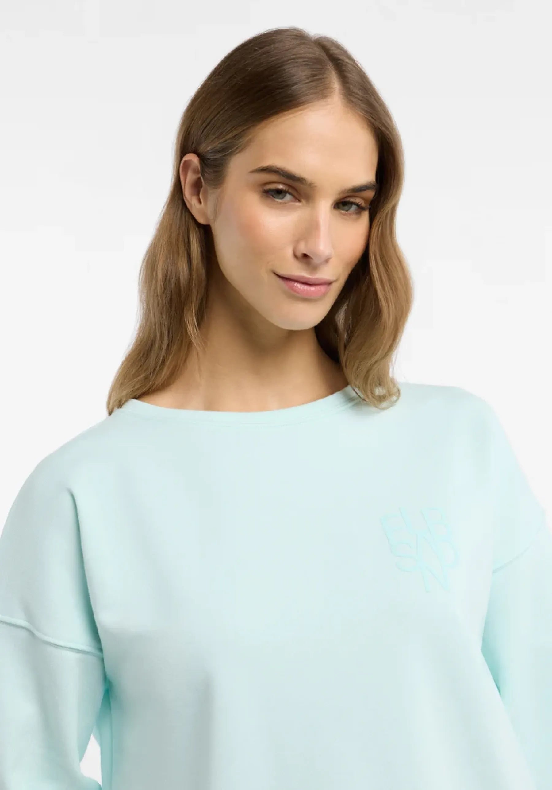 Elbsand Damen Sweatshirts  Light Ocea