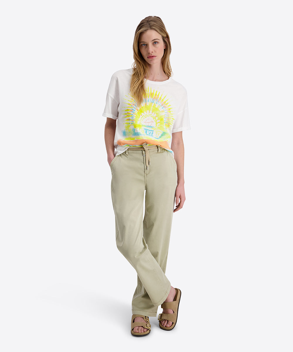 Timezone Damen T-Shirts  Pure Whit