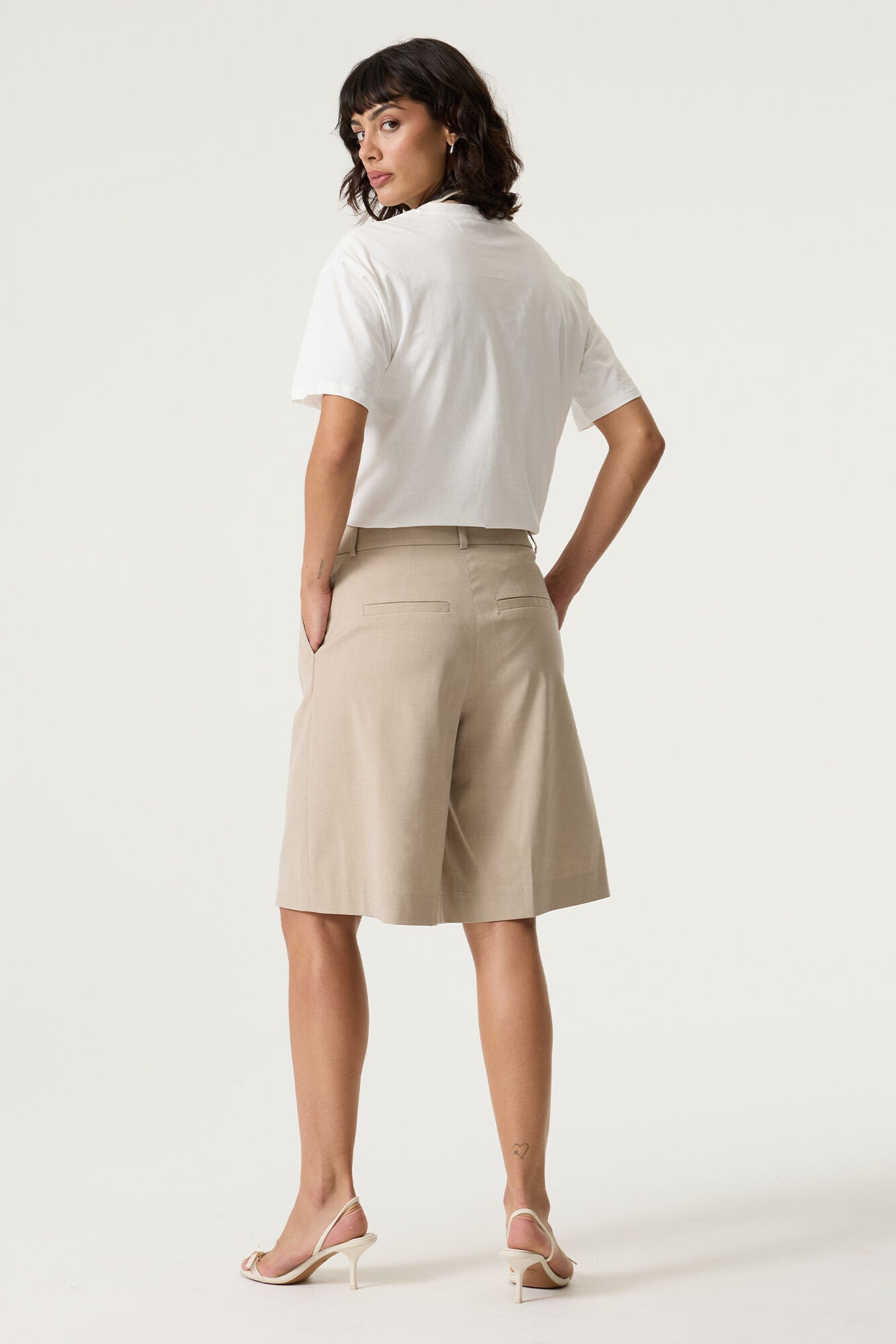 Garcia Damen Shorts Salt Sand