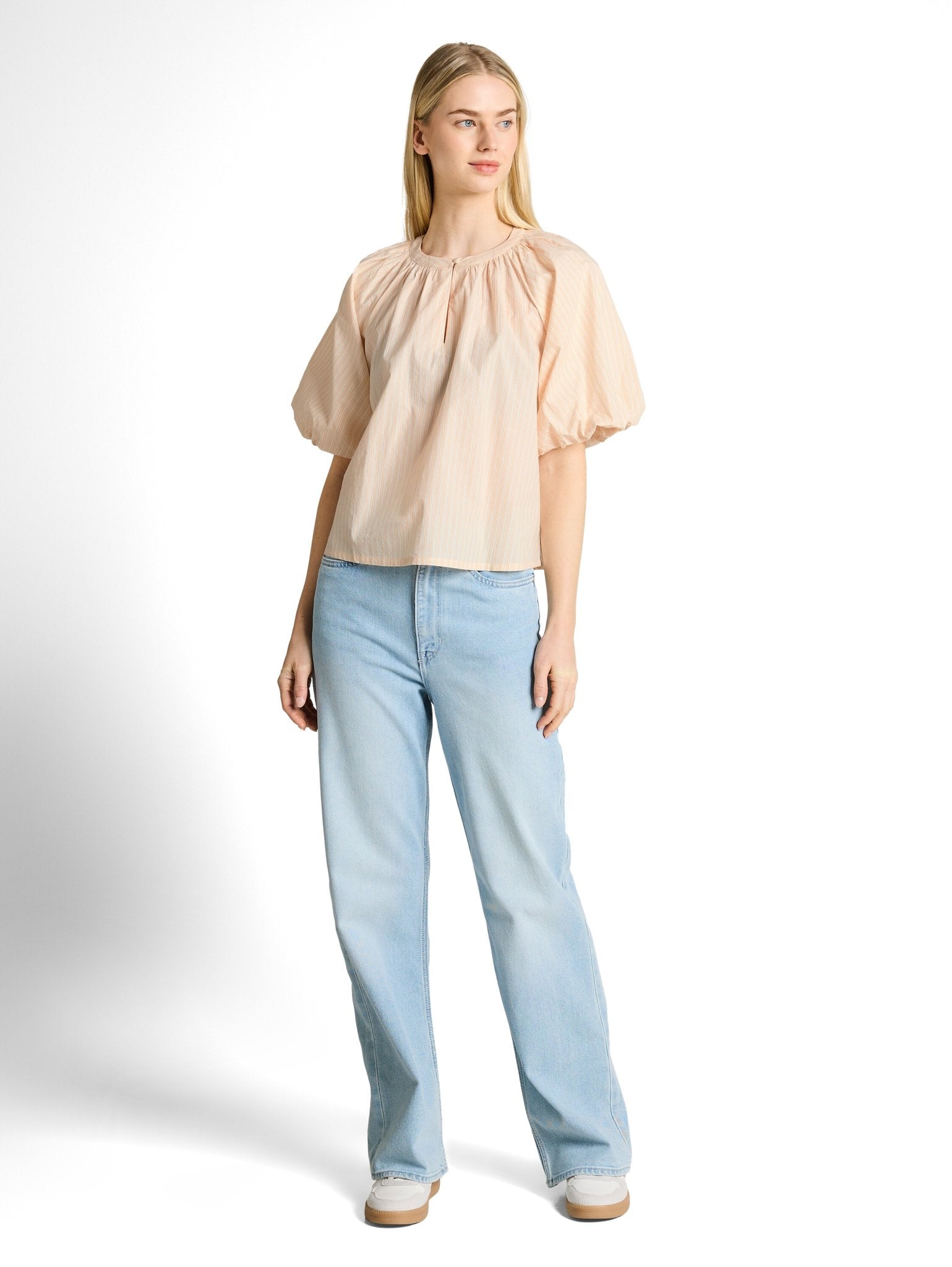 Tom Tailor denim Damen Blusen White Apricot I
