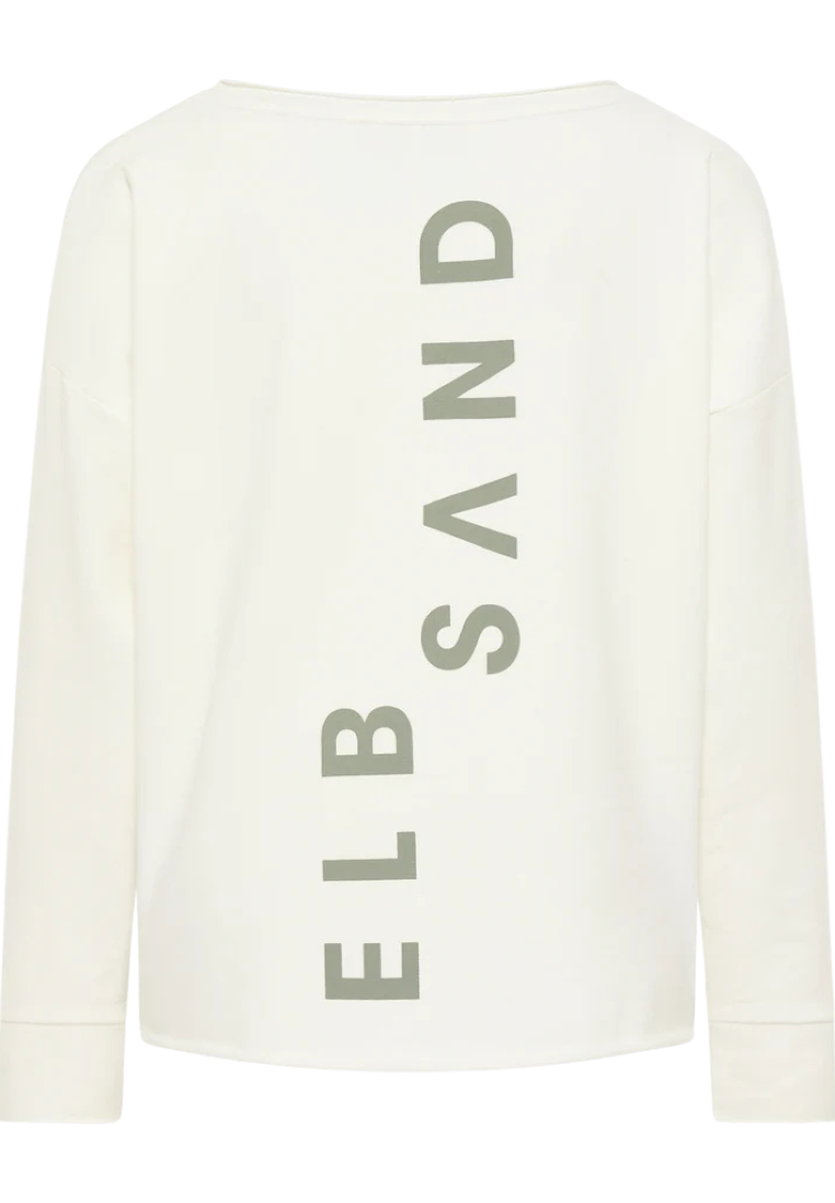 Elbsand Damen Sweatshirts  Cloud White