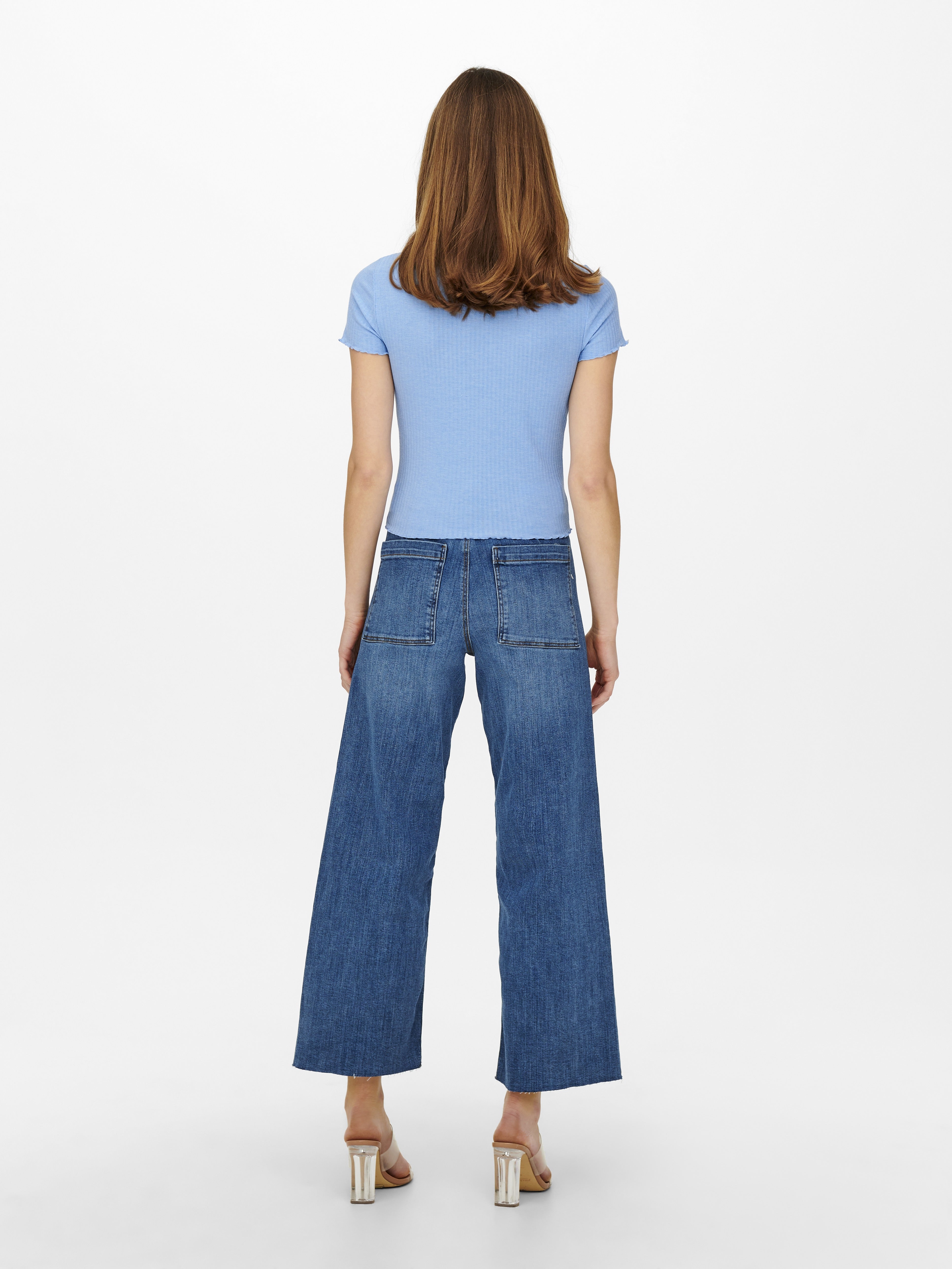 Only Damen T-Shirts Ultramarine