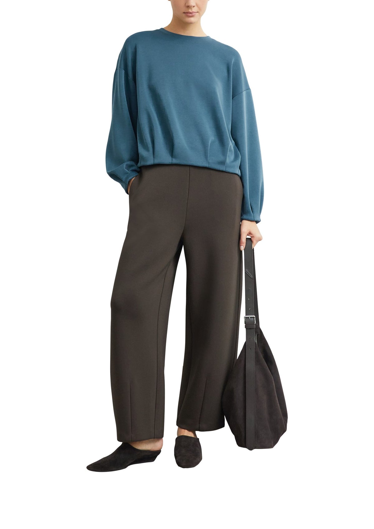 Comma Damen Sweatshirts  Blue