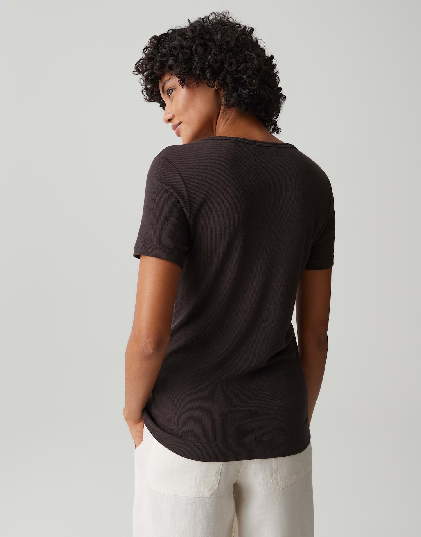 Opus Damen T-Shirts Affogato
