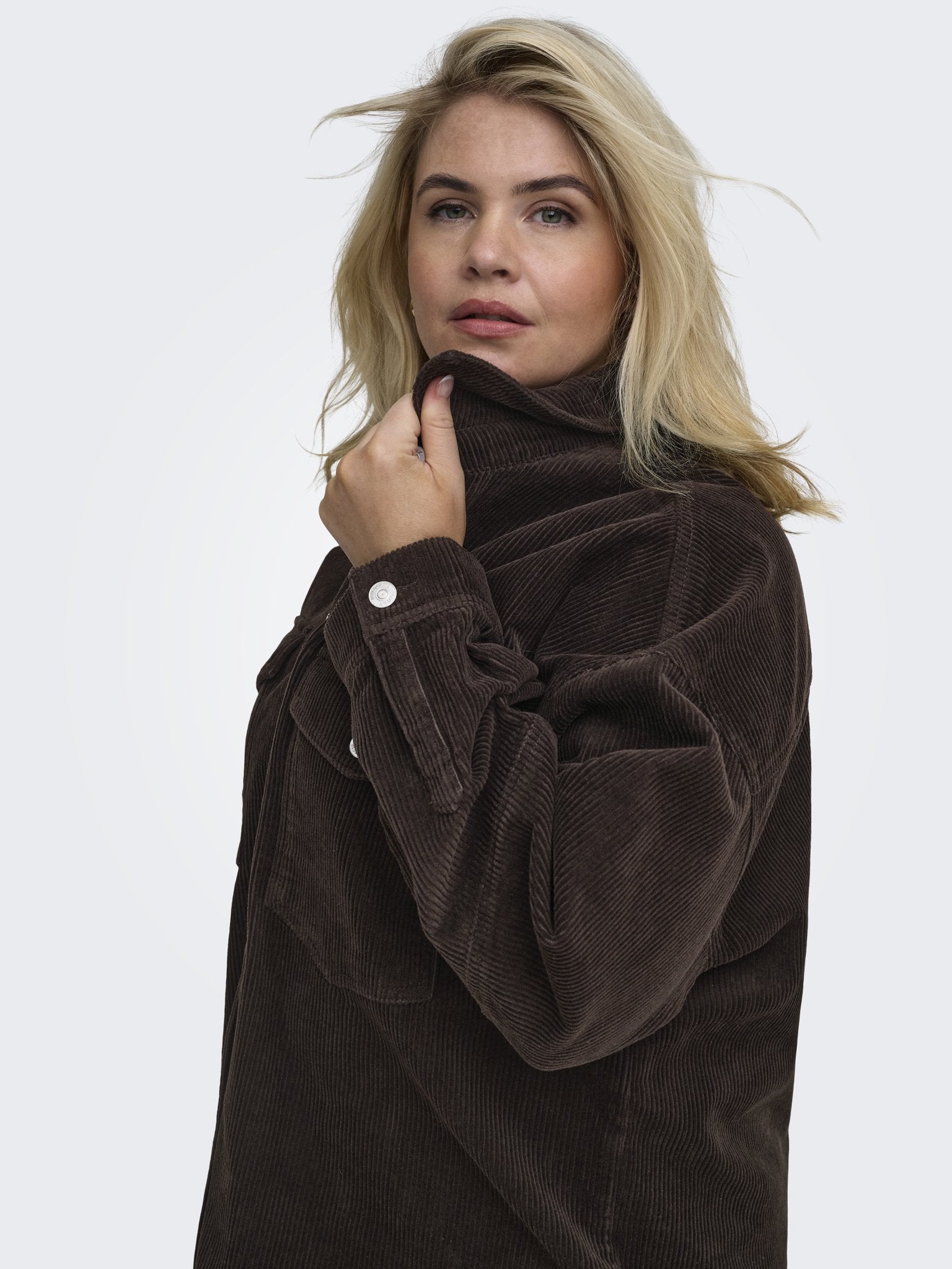 Only Caramkoma Damen Blusen Ganache