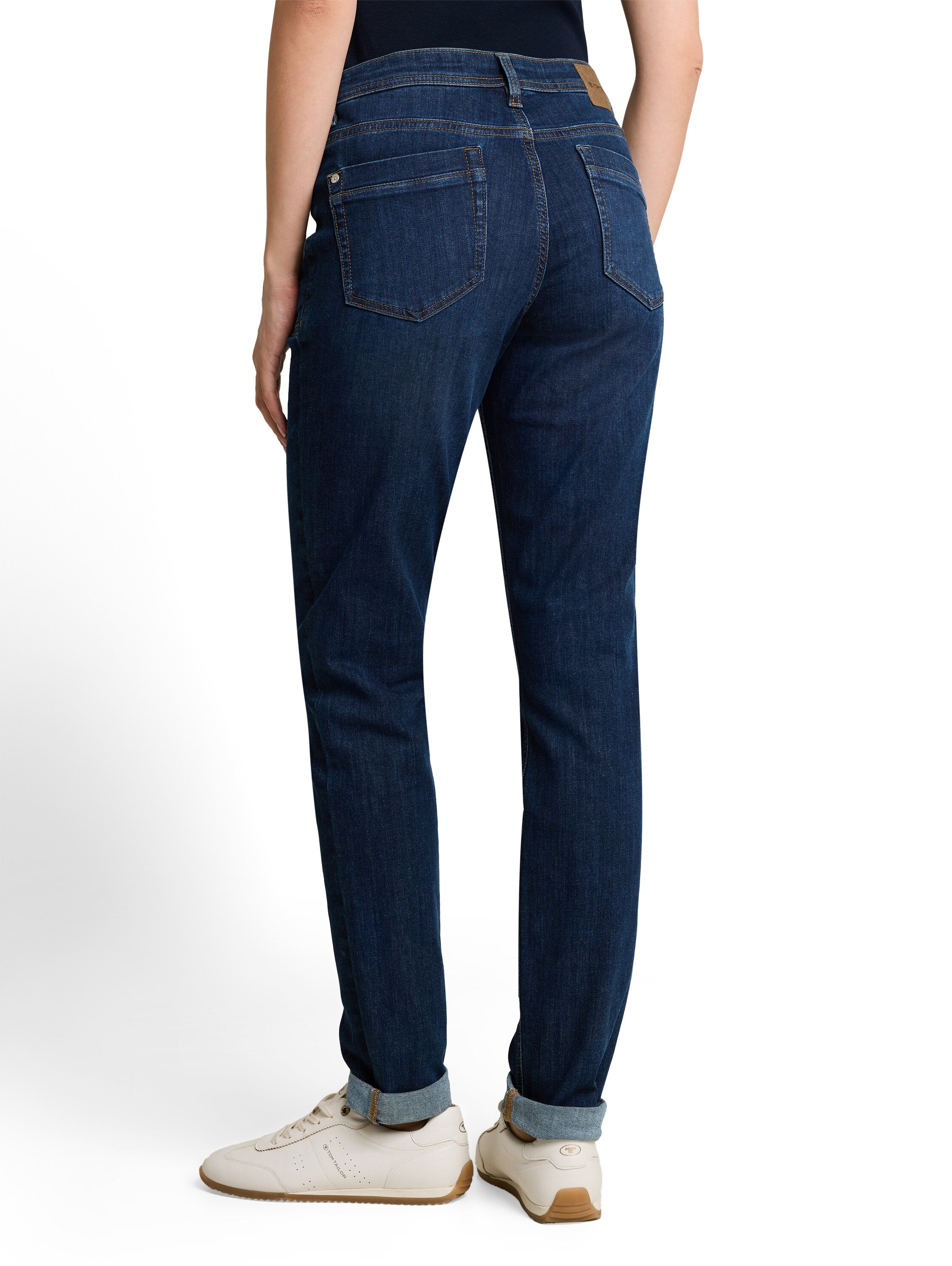 Tom Tailor Damen Jeans Clean Dark Ston