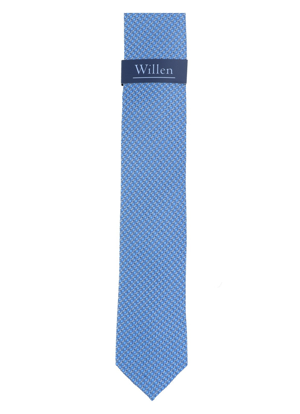 Willen Herren Krawatten & Schleifen Mittelblau
